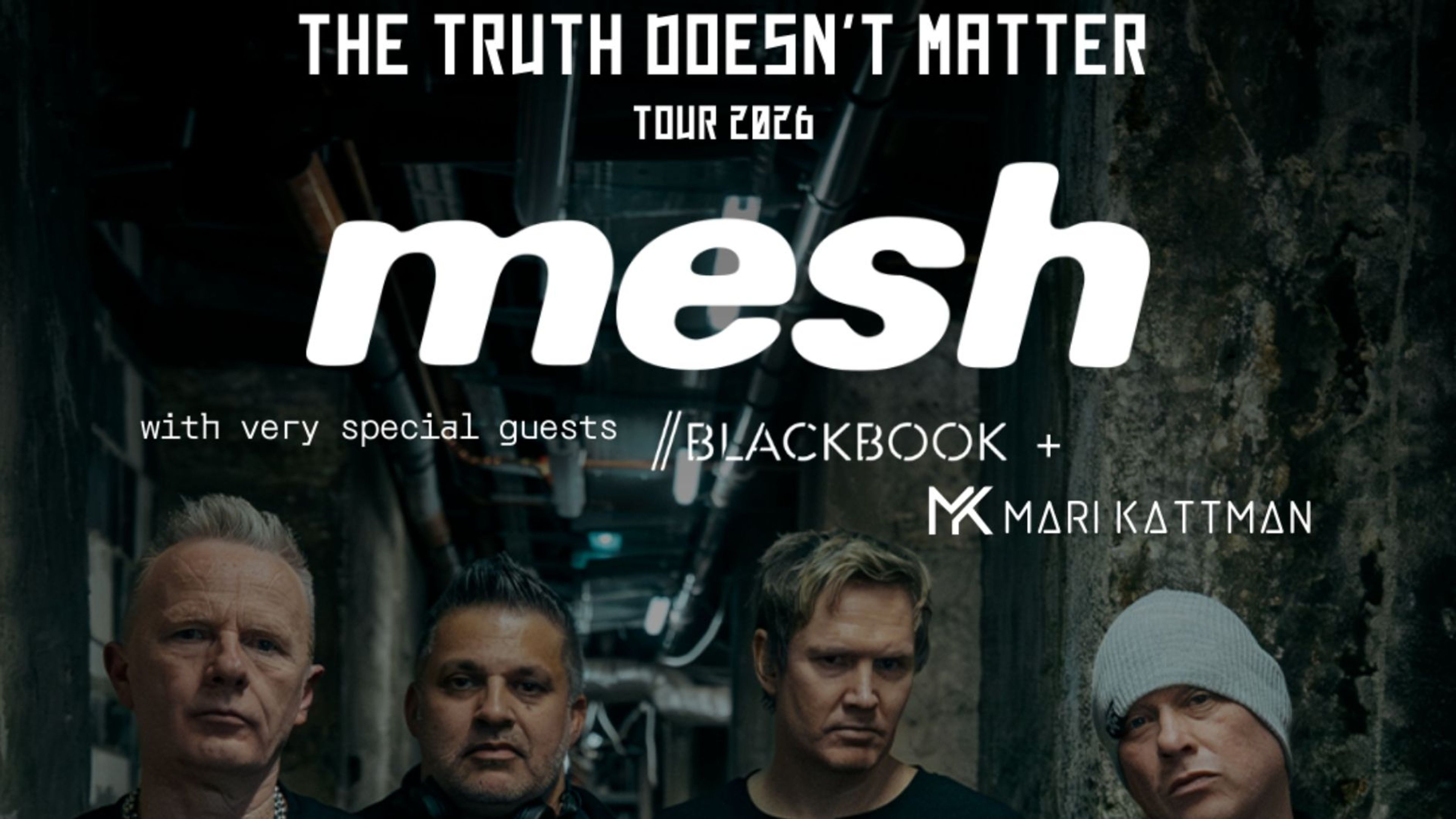 Promotional graphic for MESH 