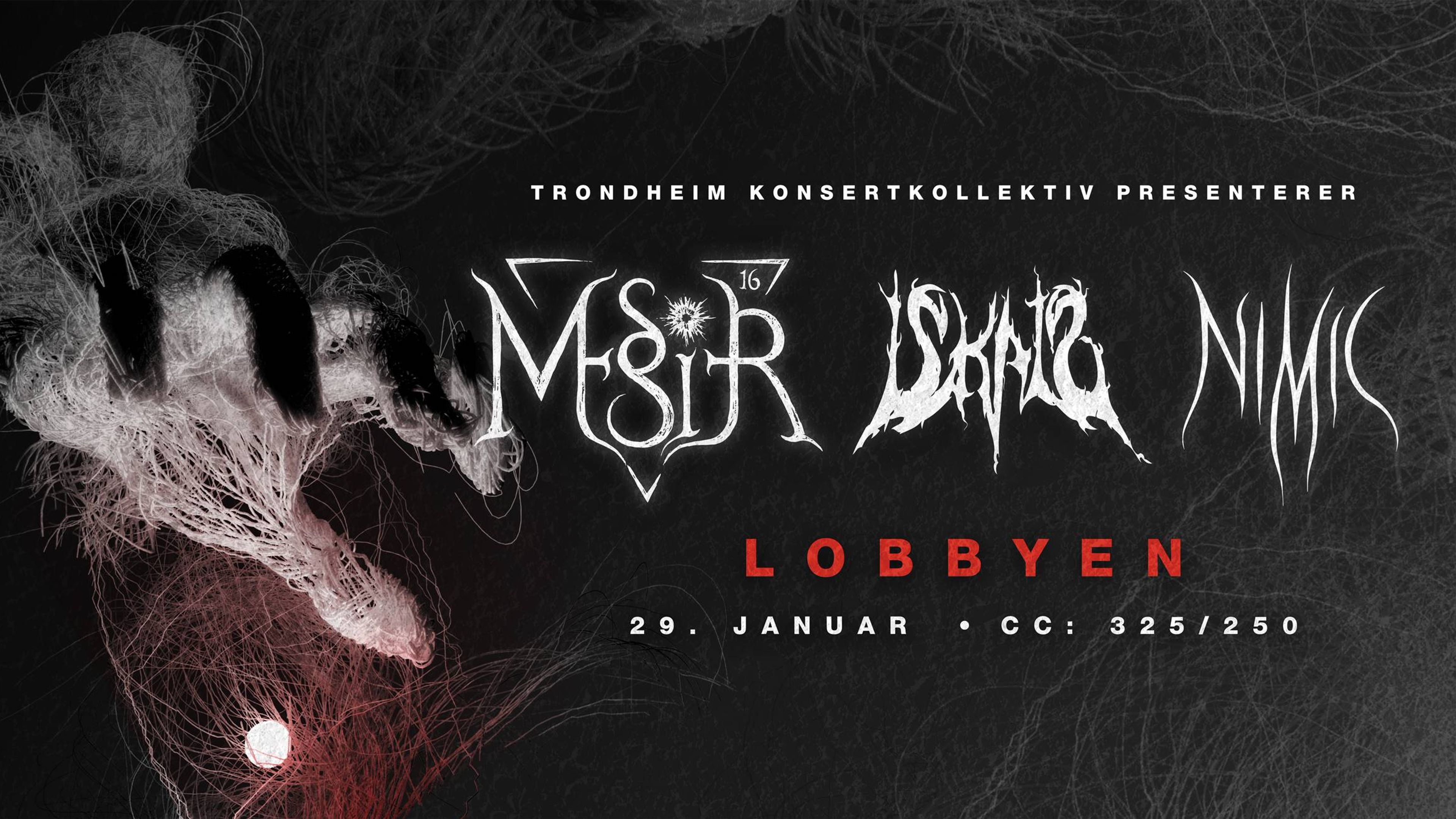 Promotiv grafikk for Messier 16 + Iskald + Nimic