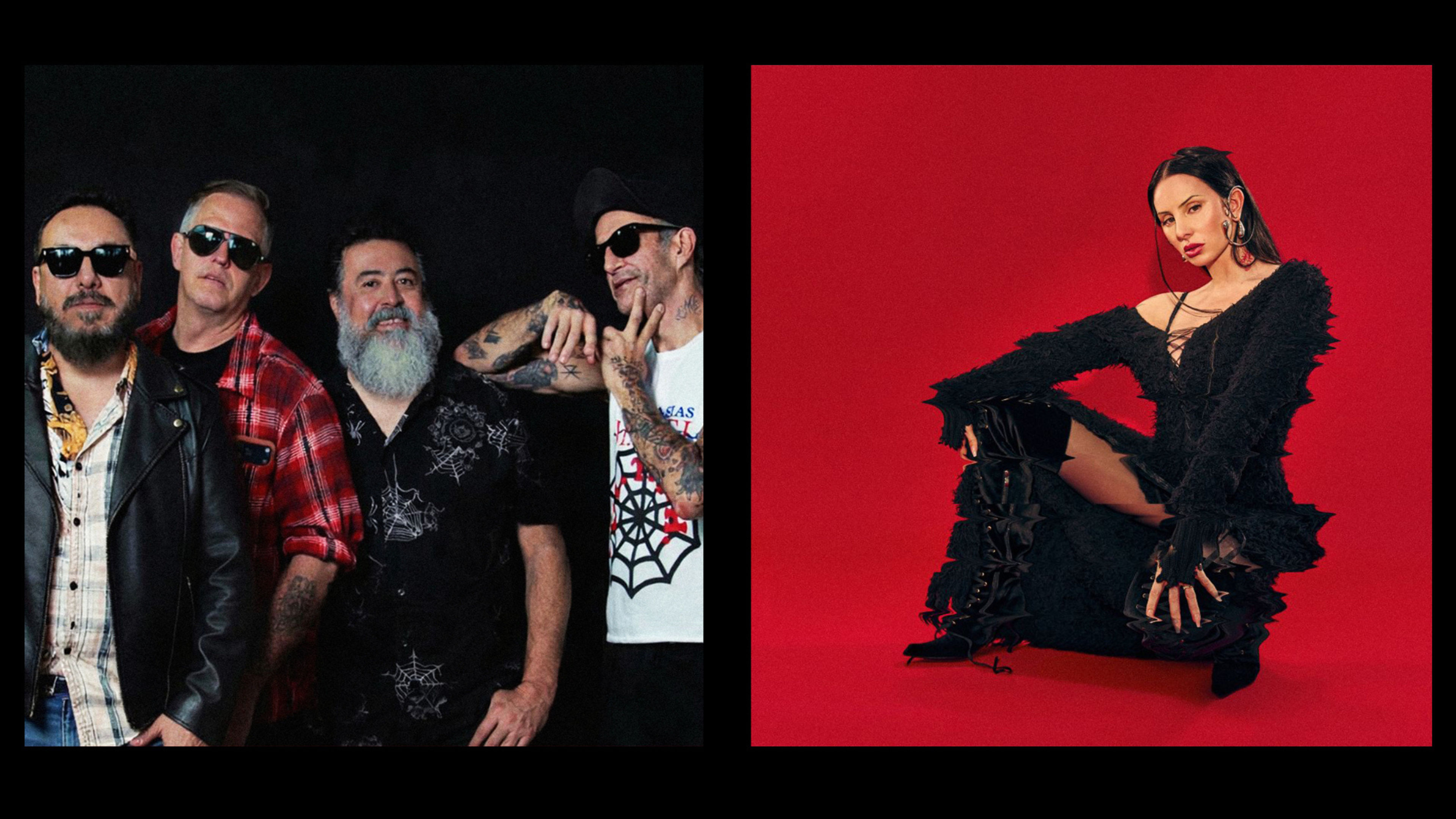 Promotional graphic for Molotov + La Mala Rodriguez