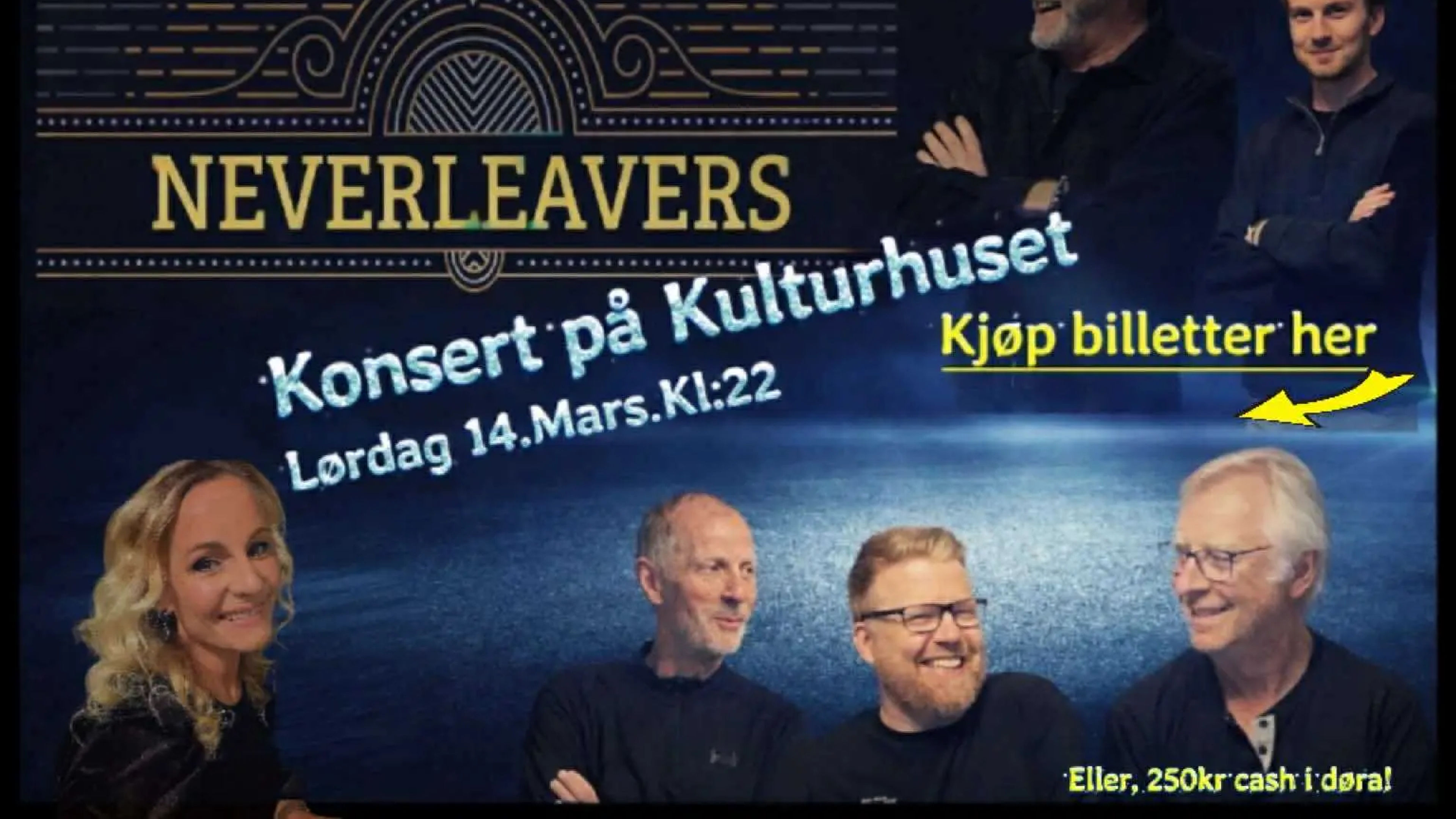Promotional graphic for Neverleavers