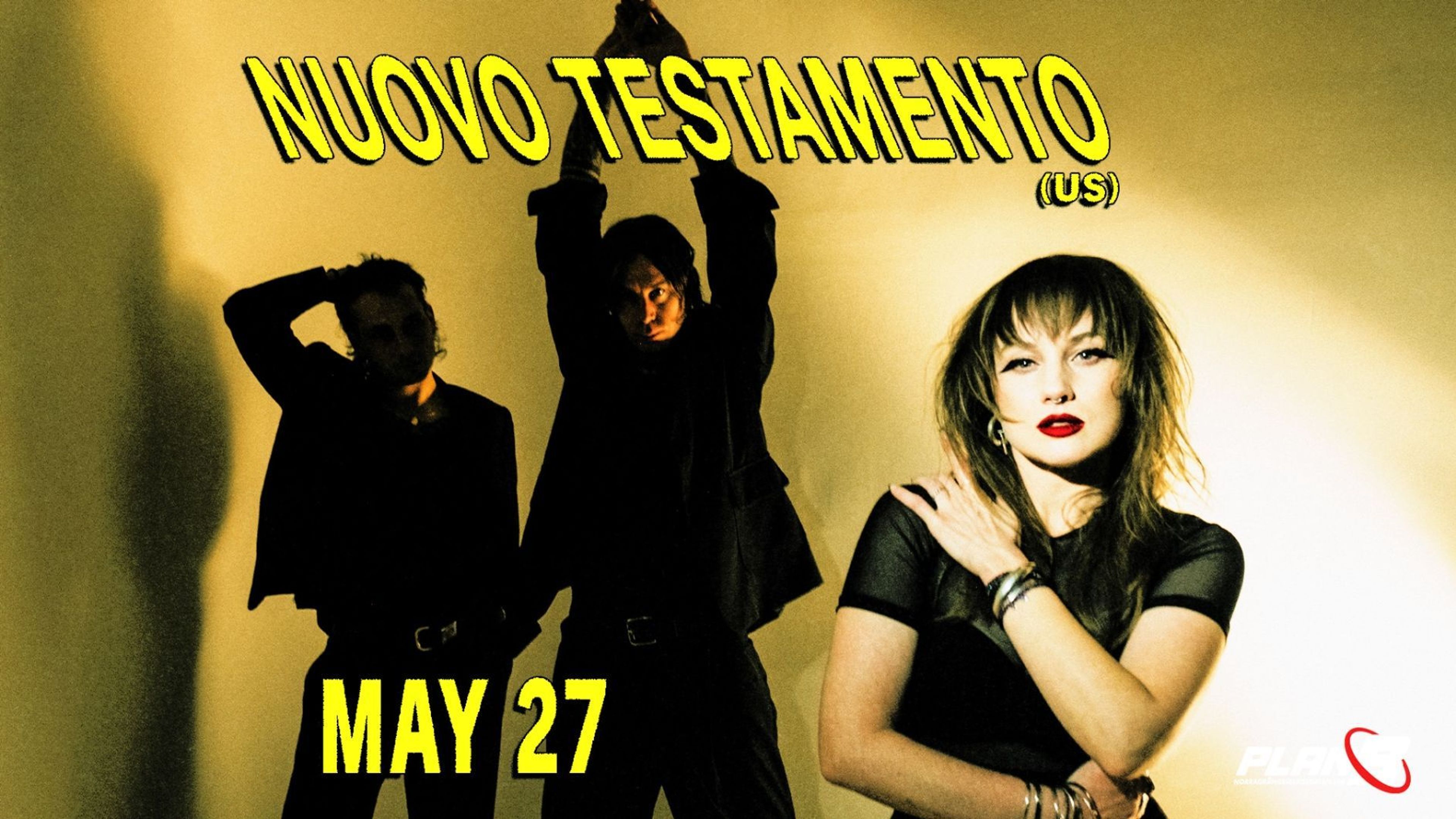 Promotional graphic for Nuovo Testamento 