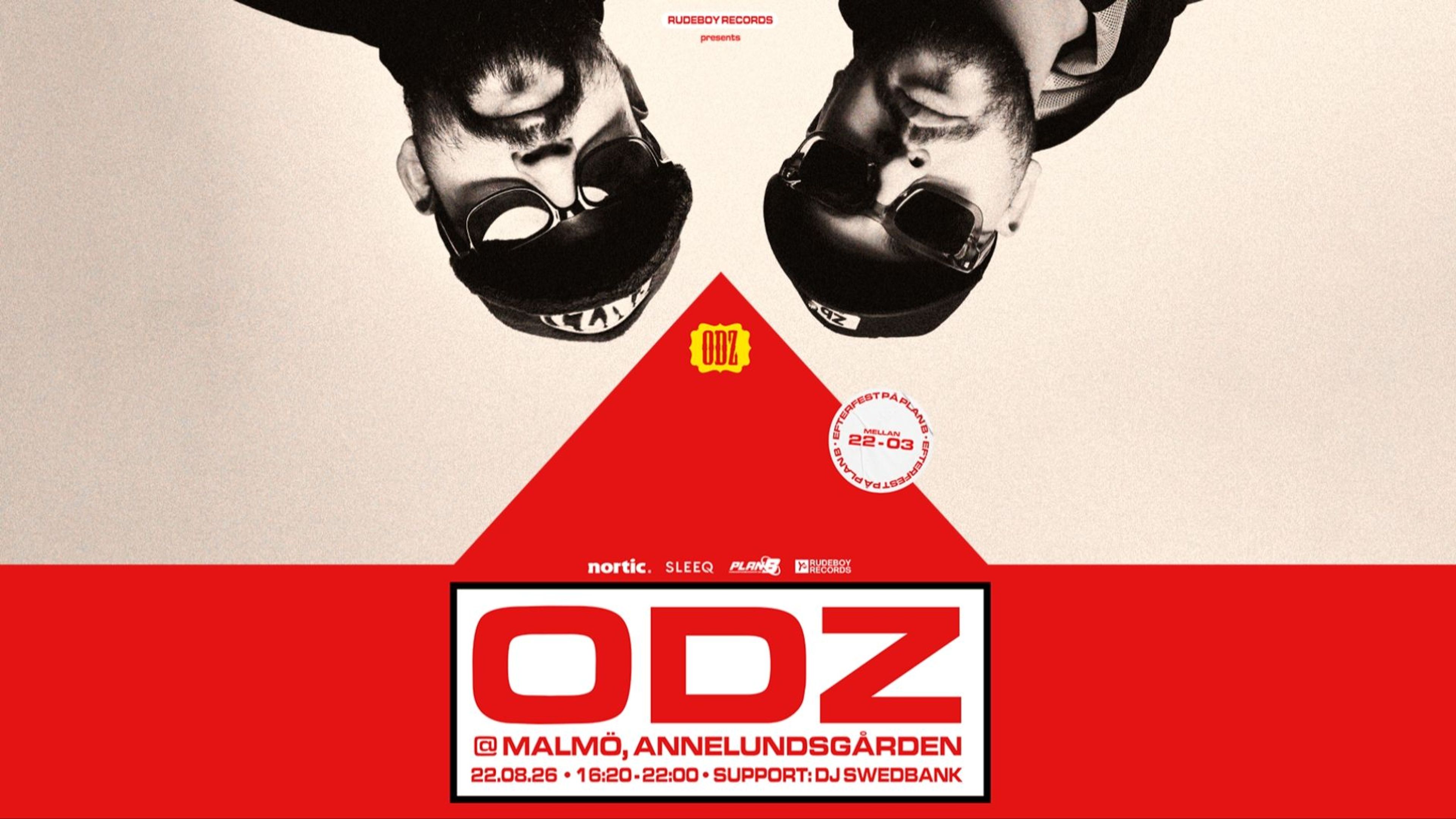 Promotional graphic for ODZ