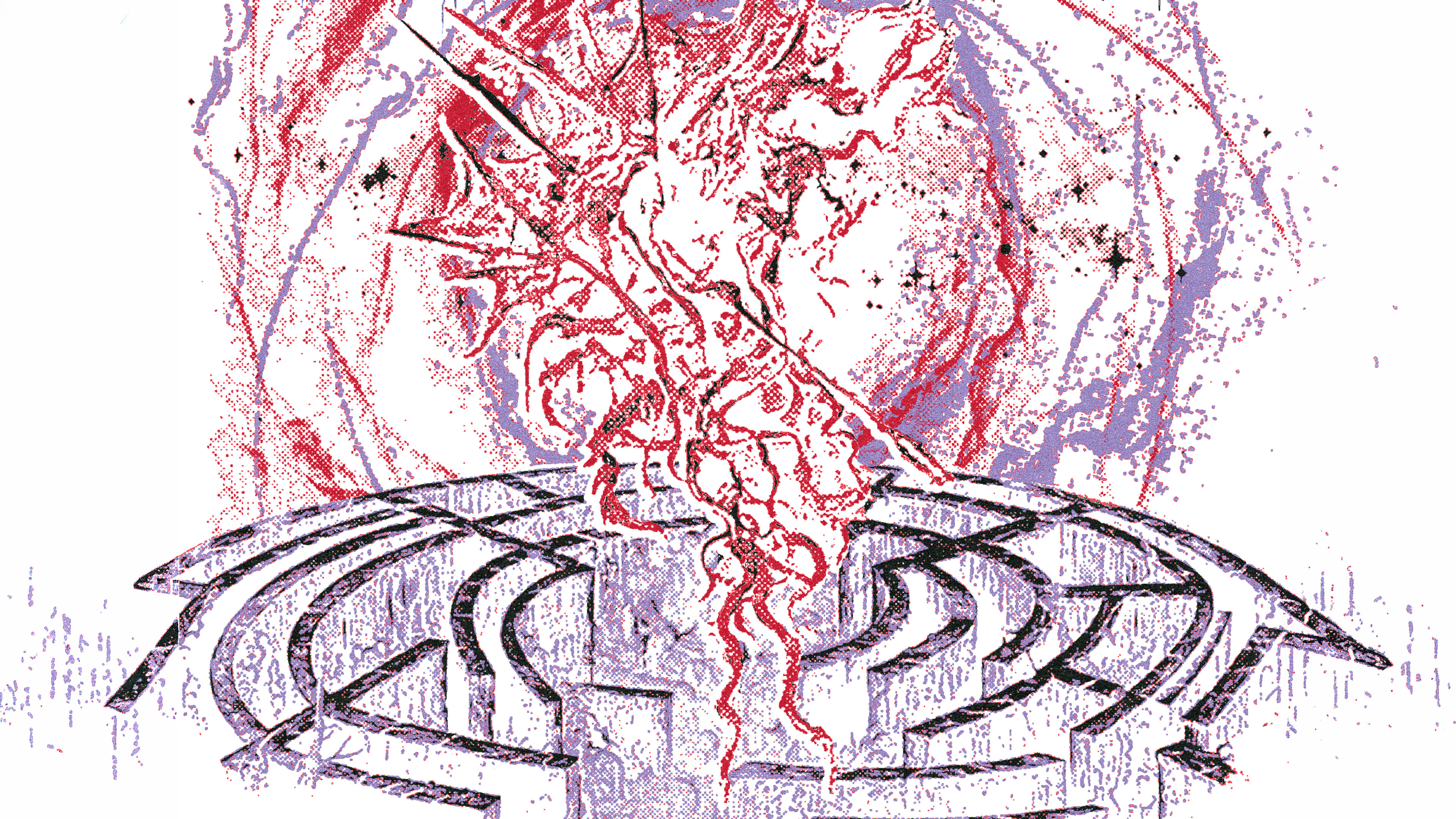 Promotional graphic for Of Feather and Bone + Civerous