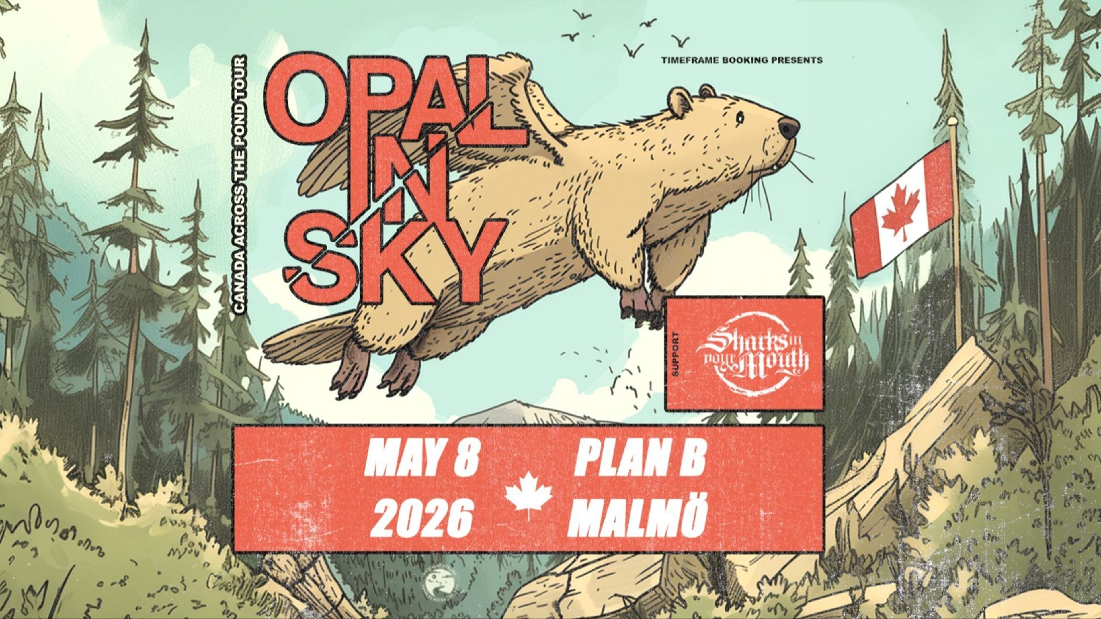 Promotional graphic for Opal In Sky (CAN) 