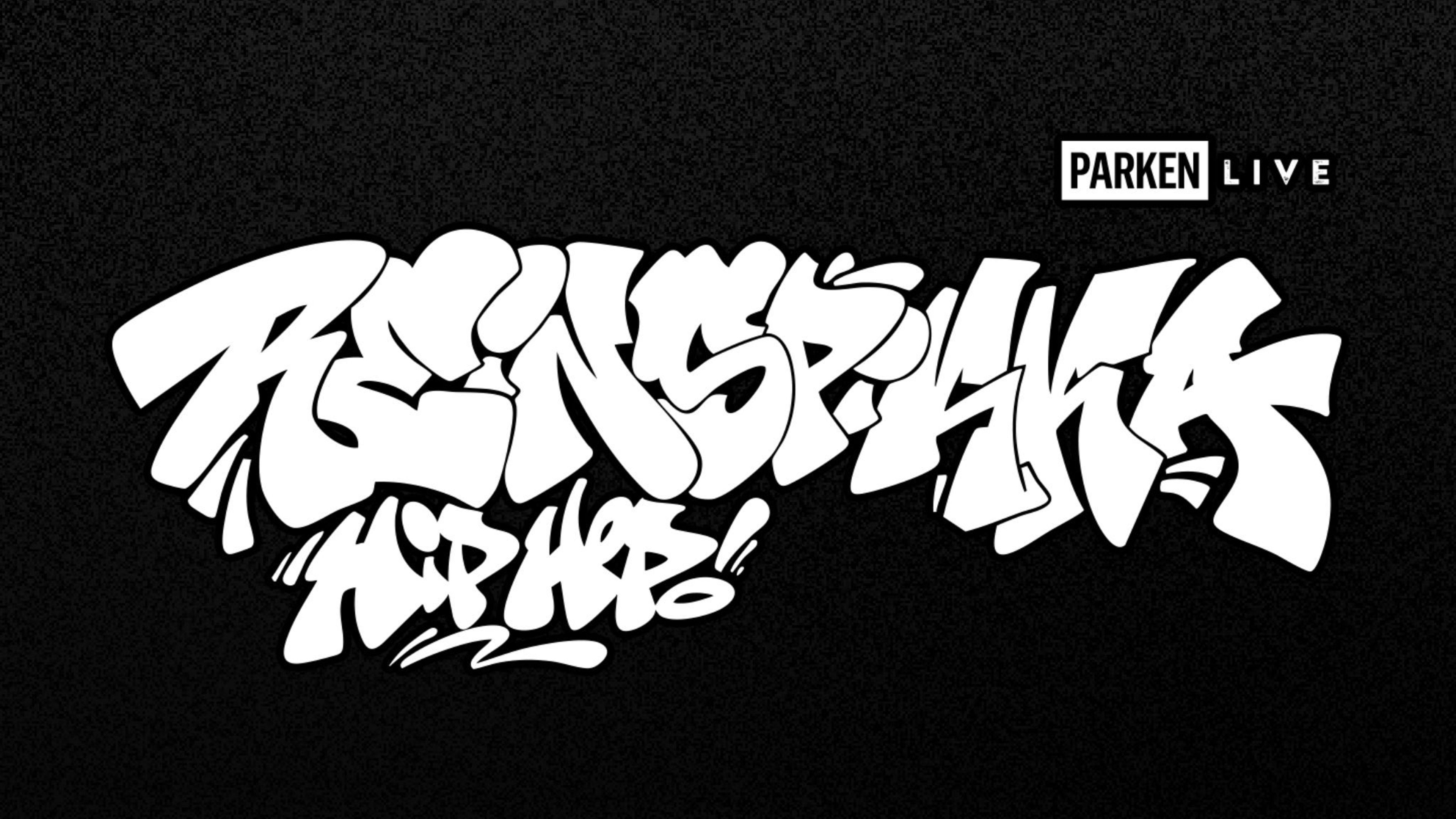 Promotional graphic for Parken Live presenterer: Reinspikka Hiphop Vol. 2