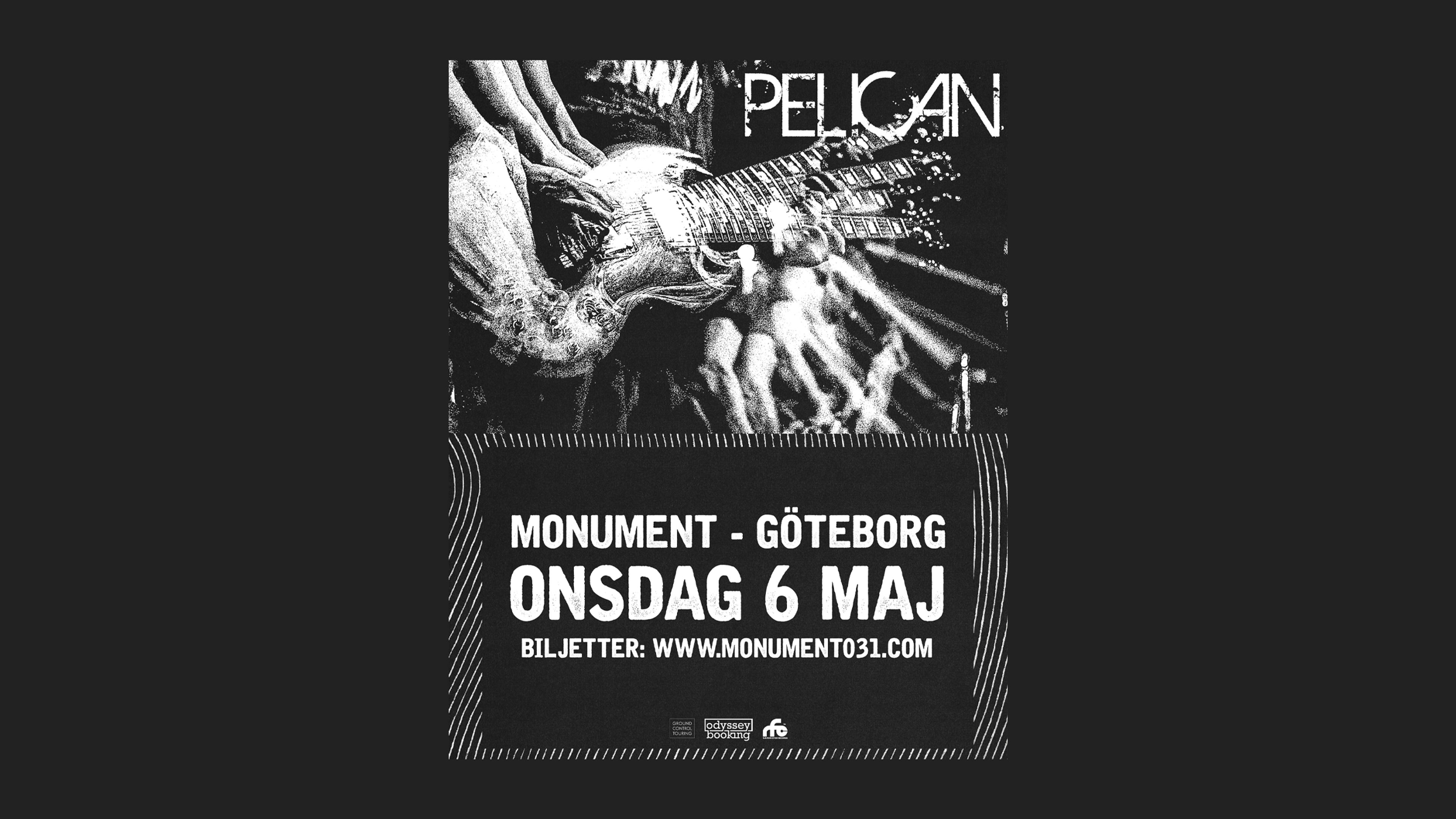 Promotional graphic for Pelican
