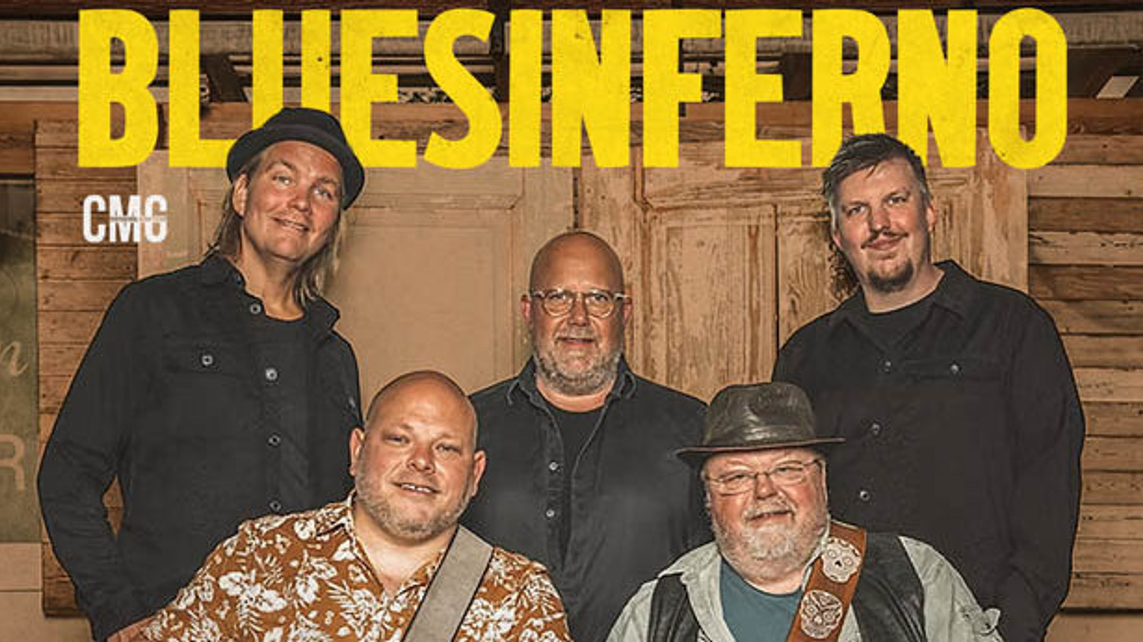 Promotional graphic for Pelle & Kalles Bluesinferno