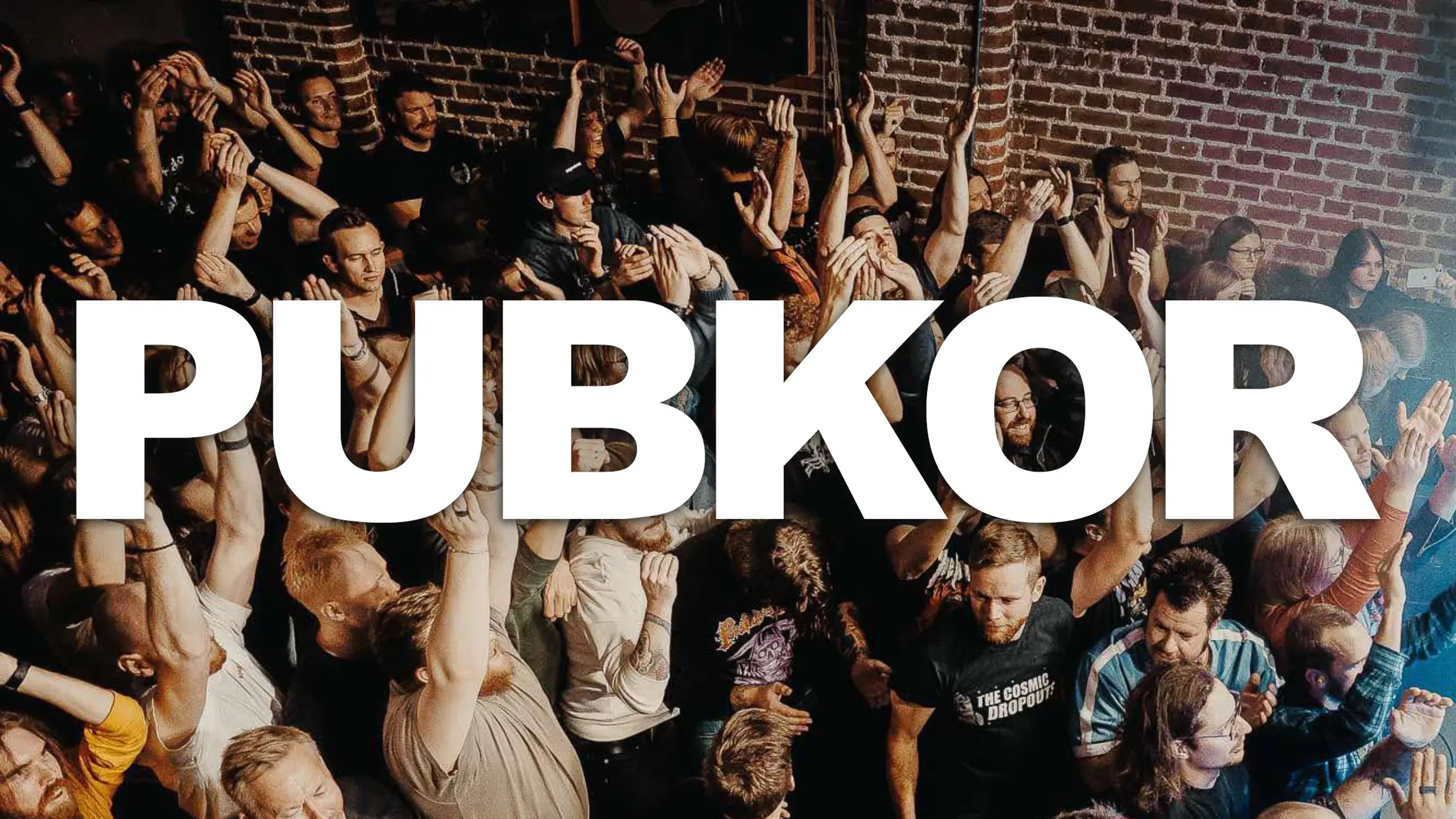 Promotional graphic for Pubkor 