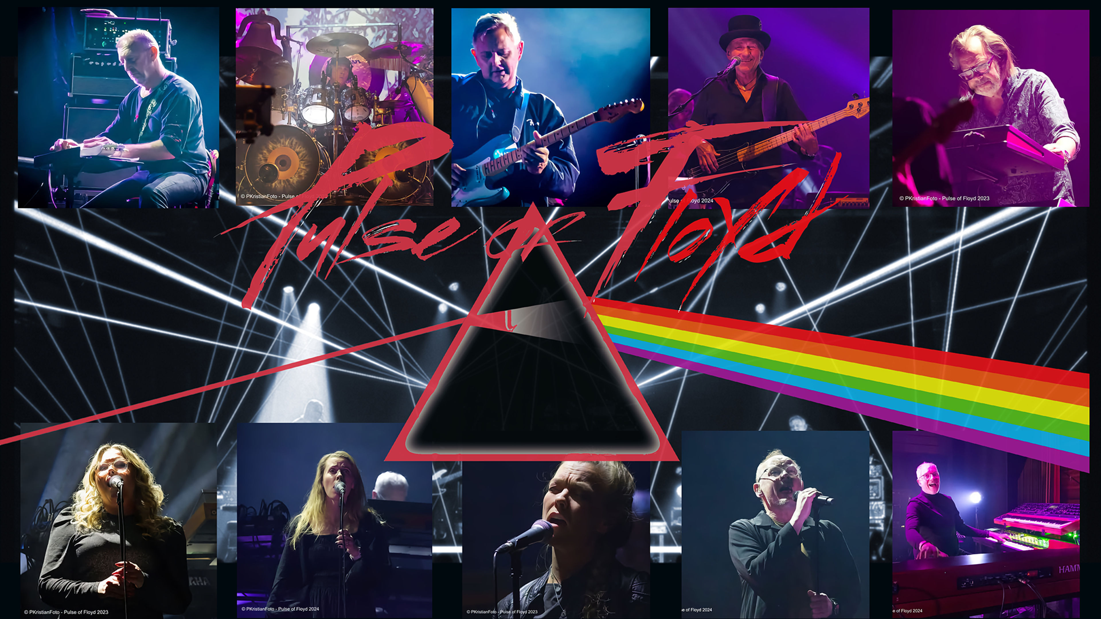 Promotional graphic for Pulse Of Floyd - Delicate sound of Pink Floyd