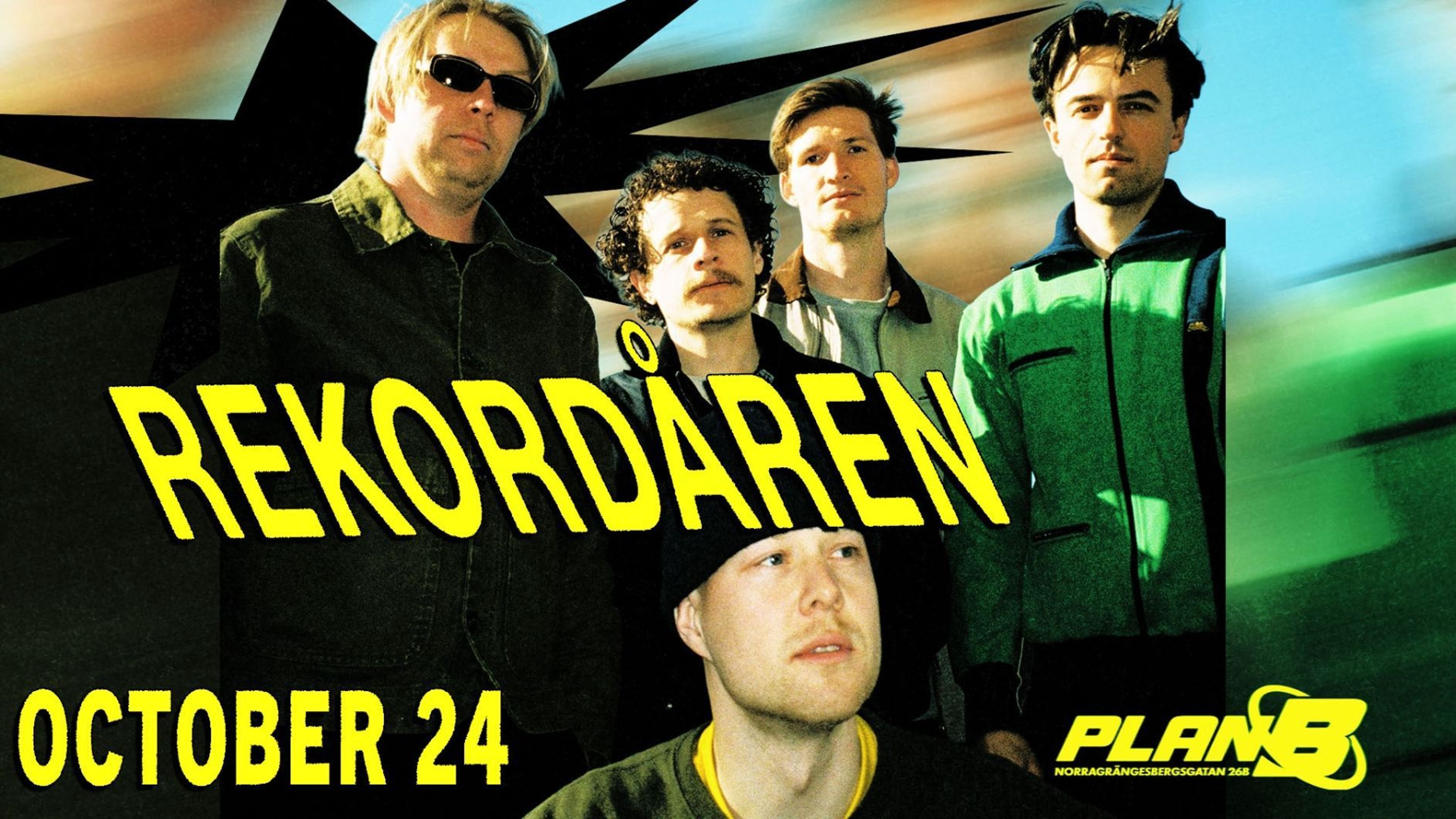 Promotional graphic for Rekordåren 