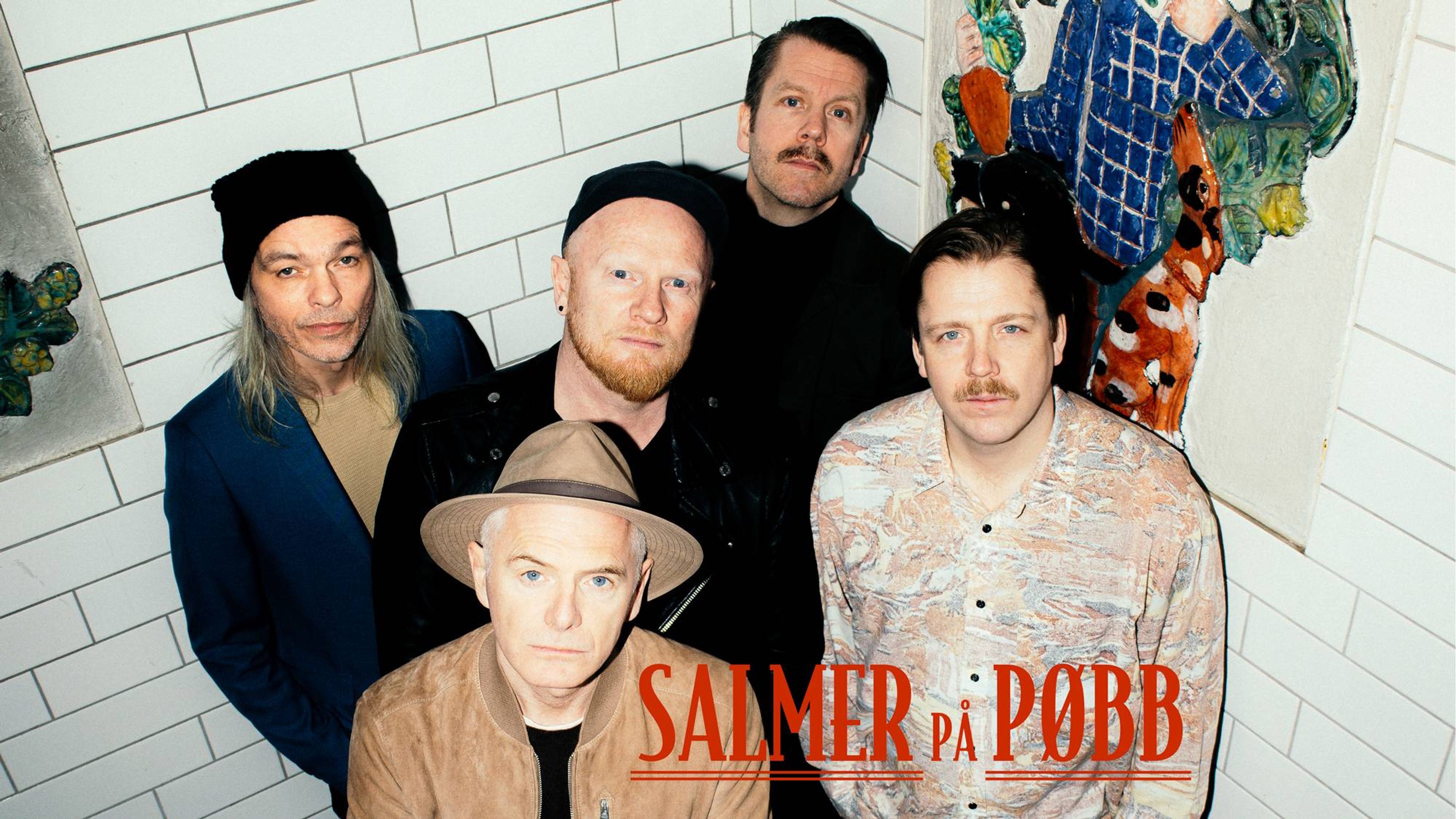Promotiv grafikk for Salmer på pubb