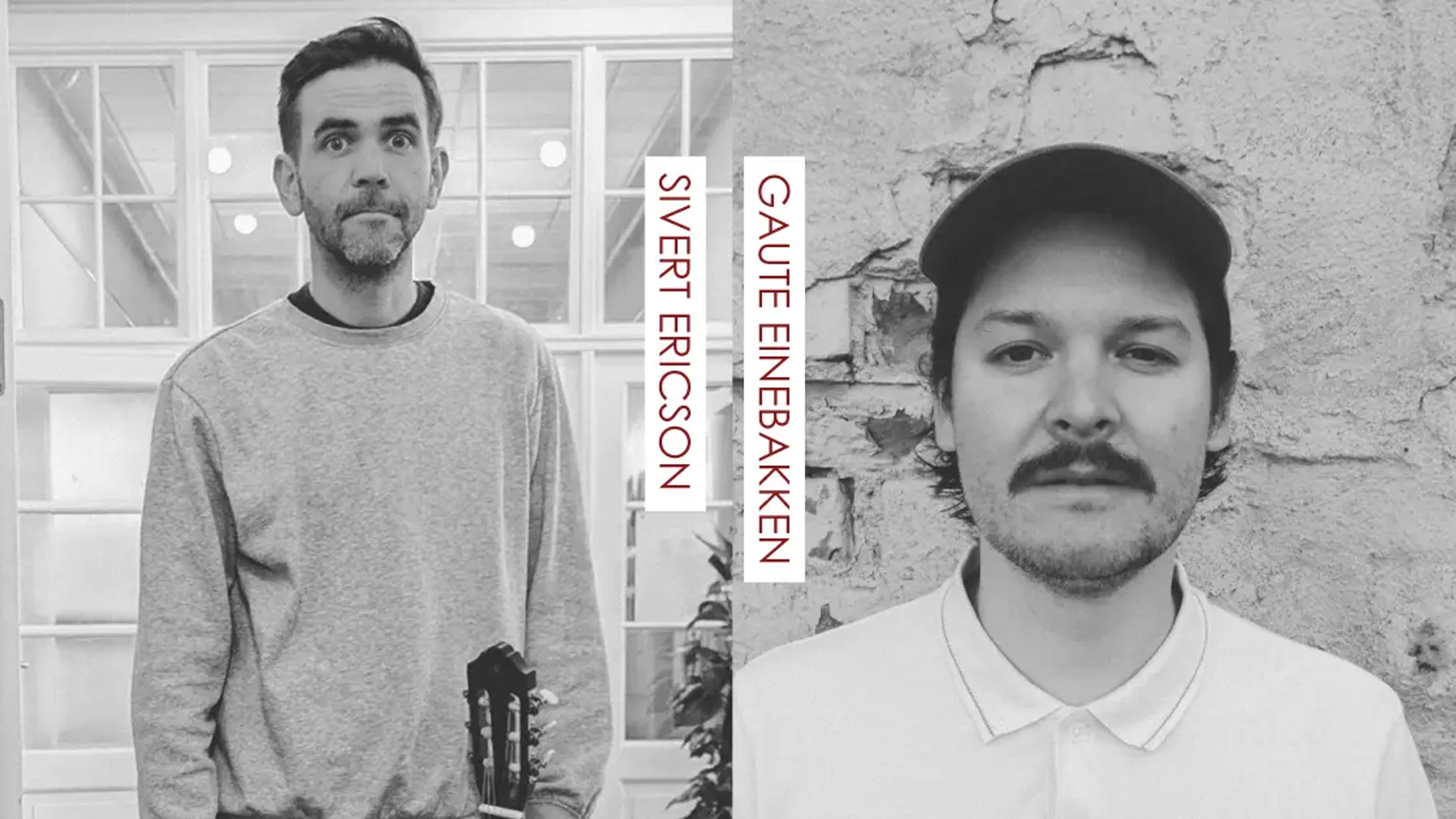 Promotiv grafikk for Sivert Ericson + Gaute Einebakken