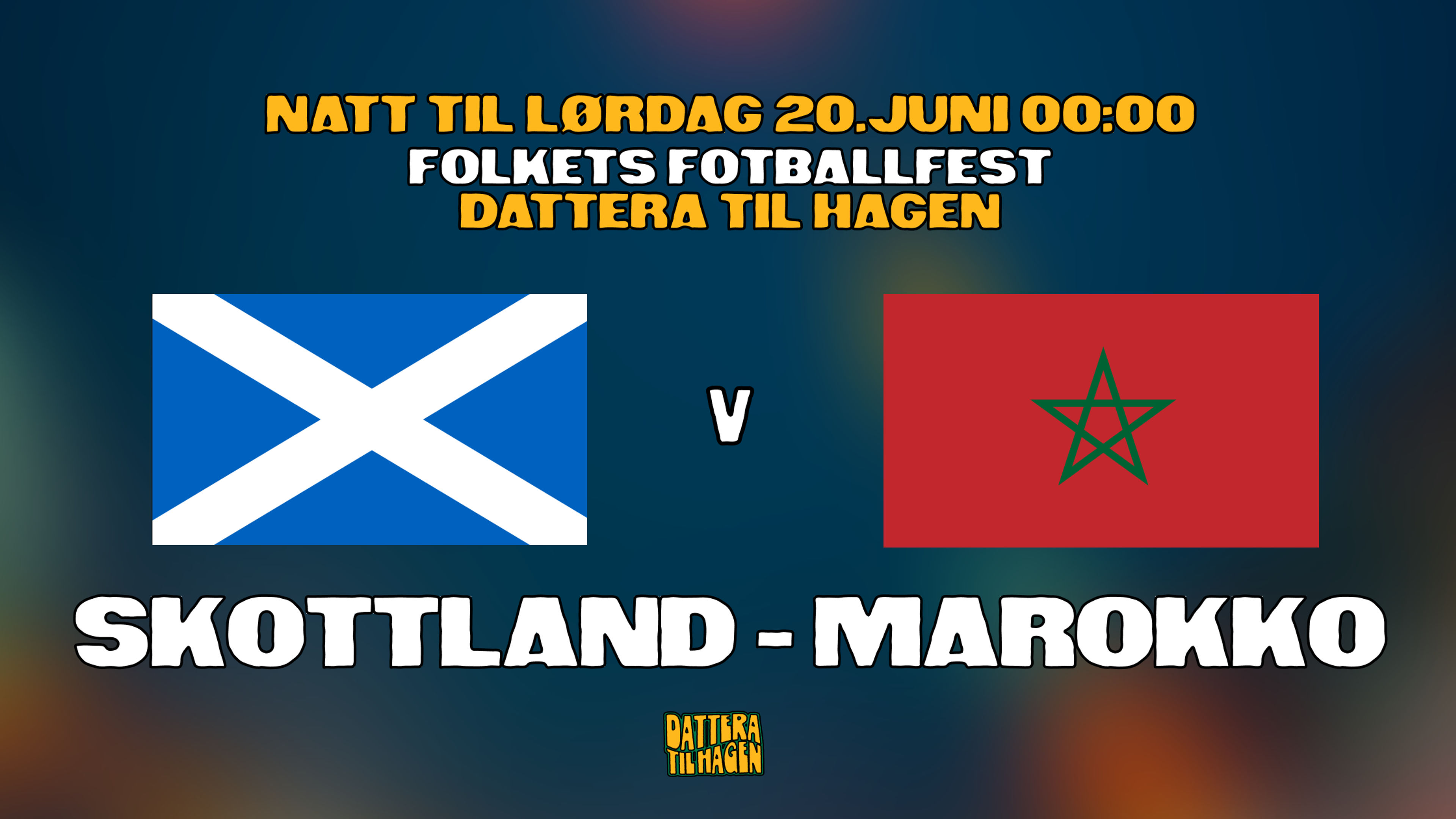 Promotional graphic for SKOTTLAND - MAROKKO 🏴󠁧󠁢󠁳󠁣󠁴󠁿🇲🇦
