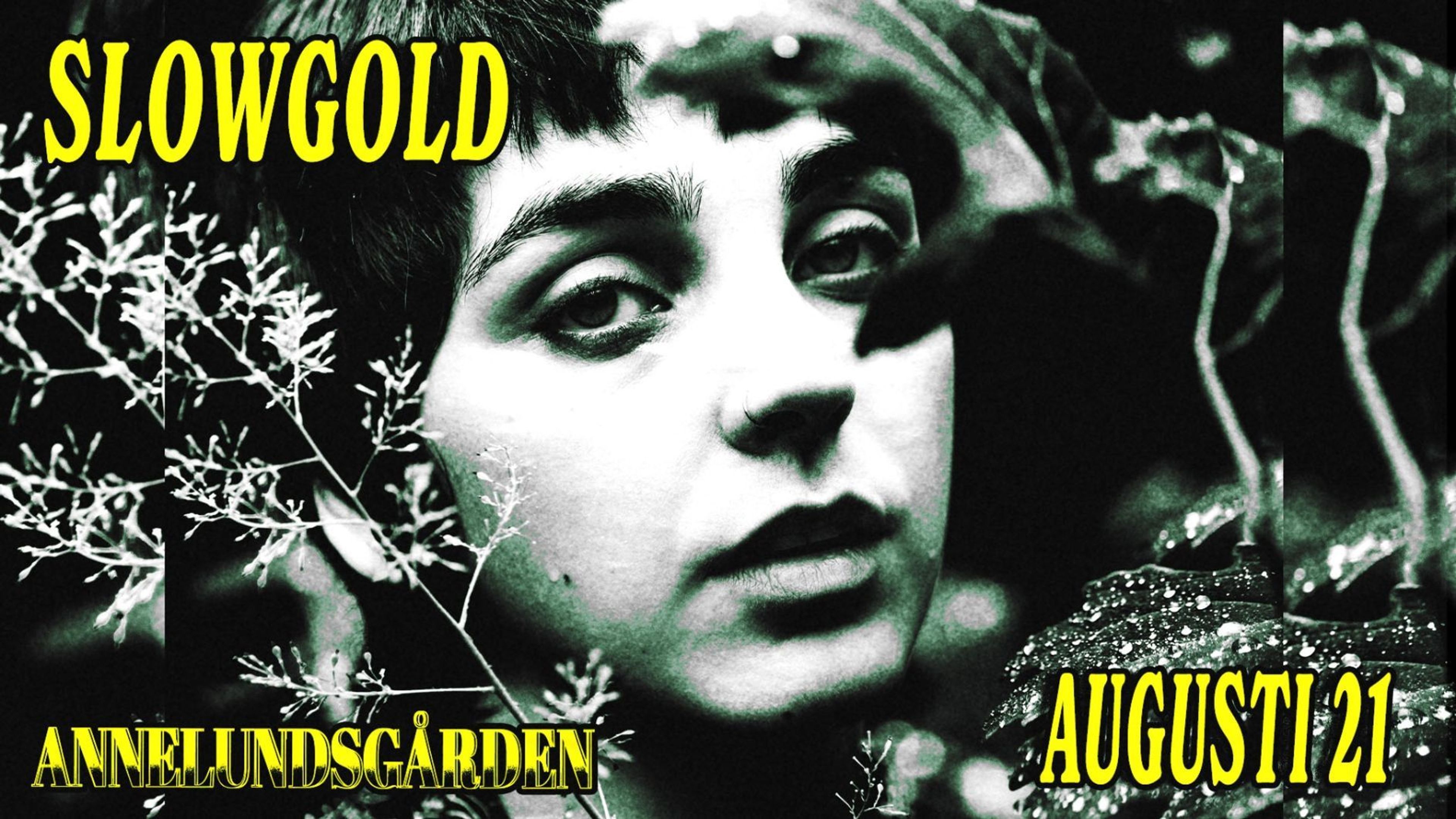Promotional graphic for Slowgold