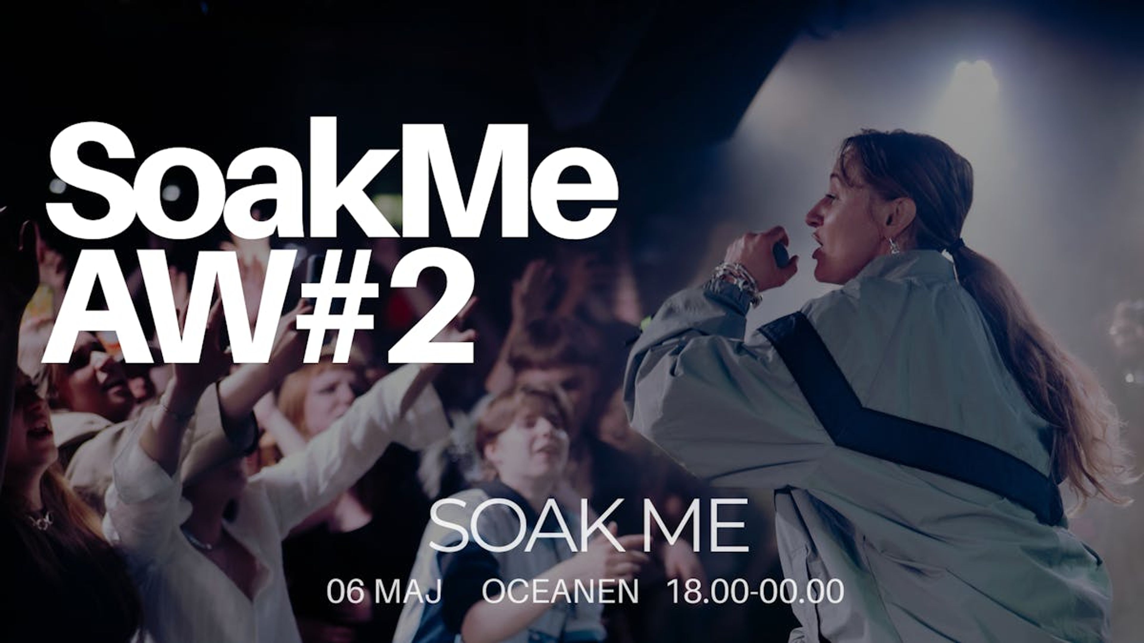 Promotional graphic for Soak Me AW - Kulturköket