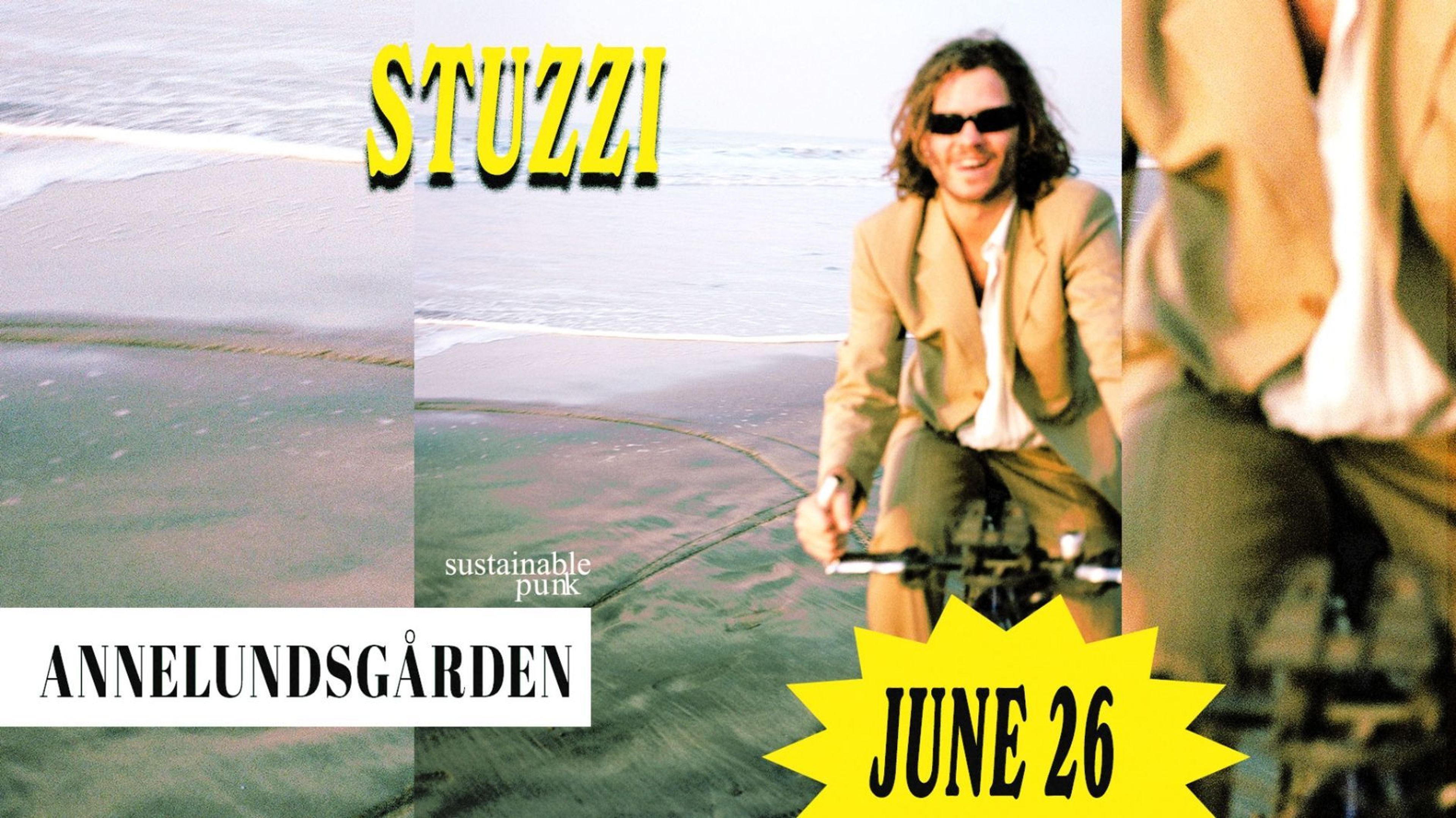 Promotional graphic for STUZZI