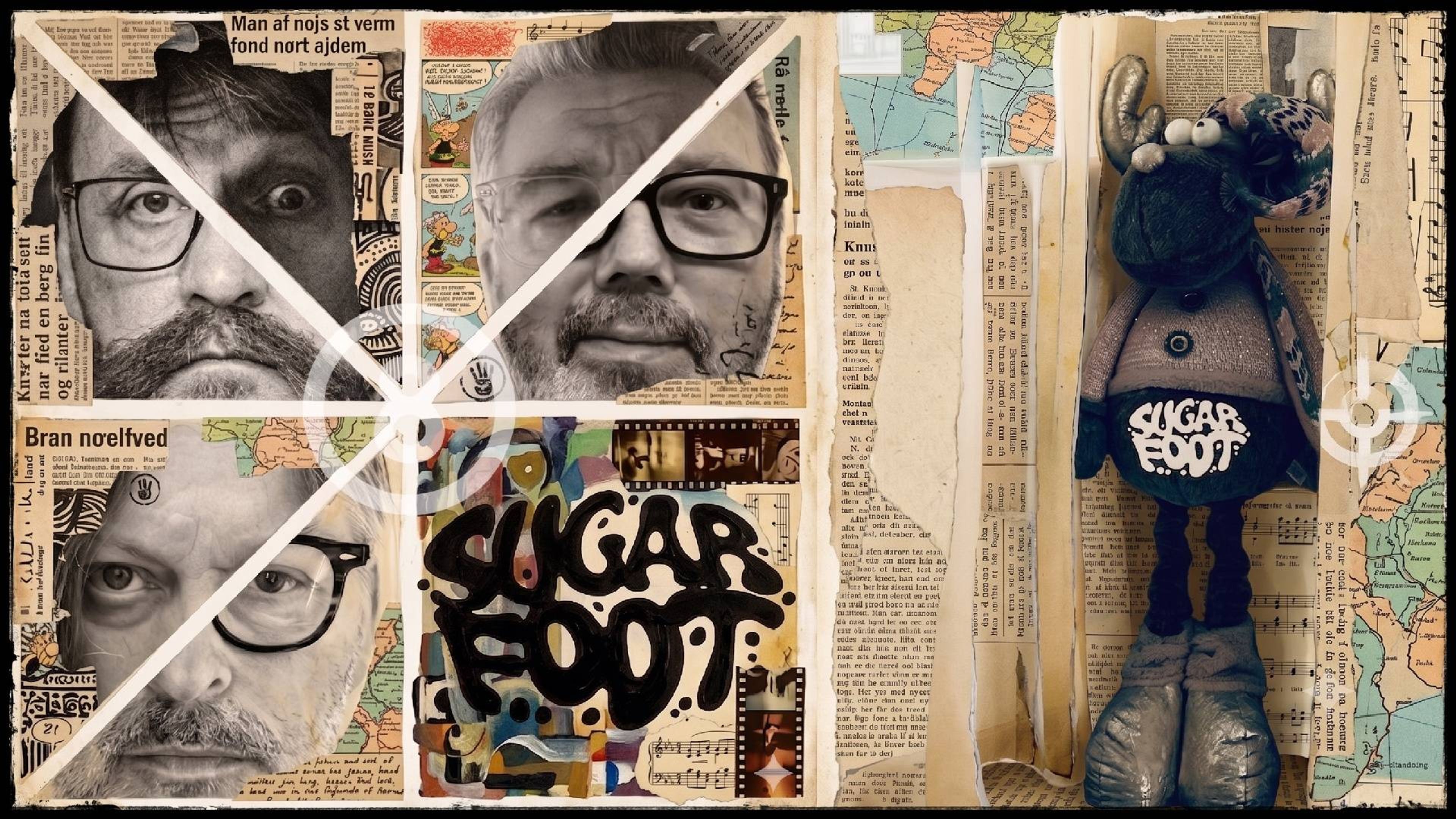 Promotiv grafikk for Sugarfoot // Verkstedhallen