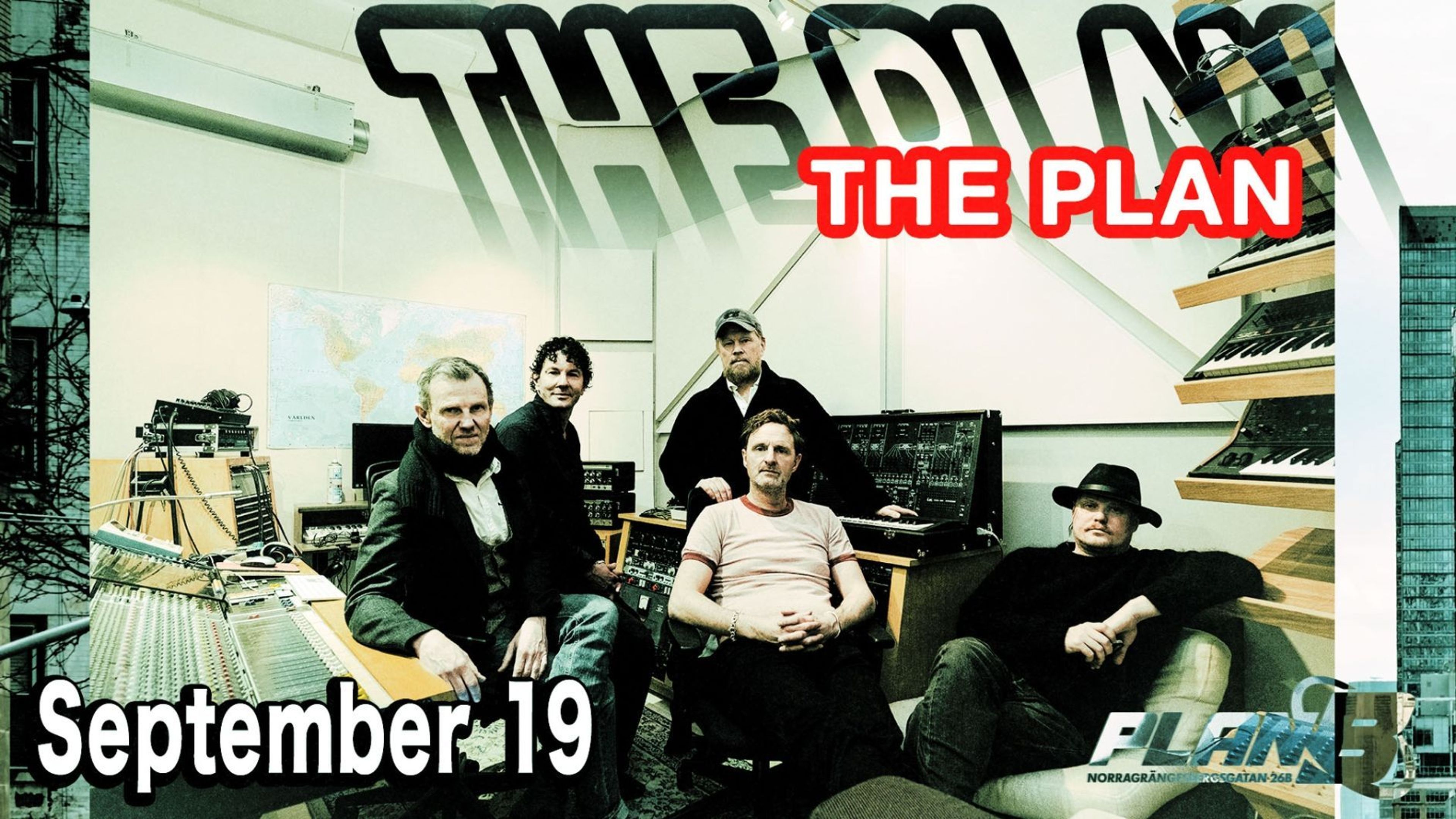 Promotional graphic for The Plan 