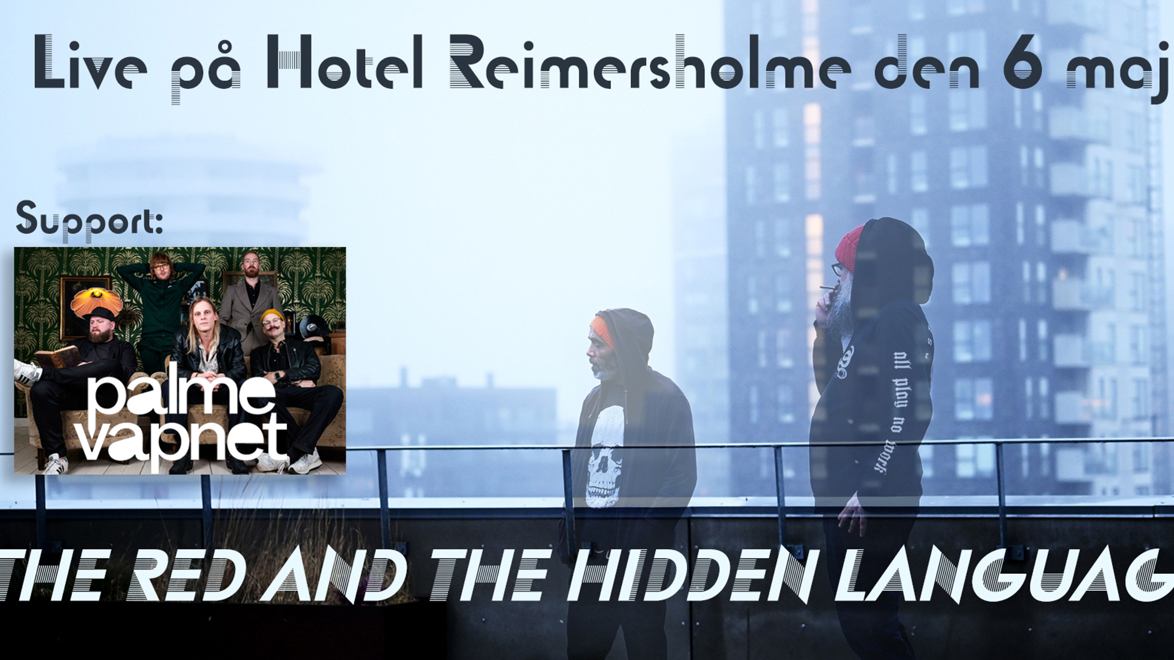 Promotional graphic for The Red and The Hidden Language
