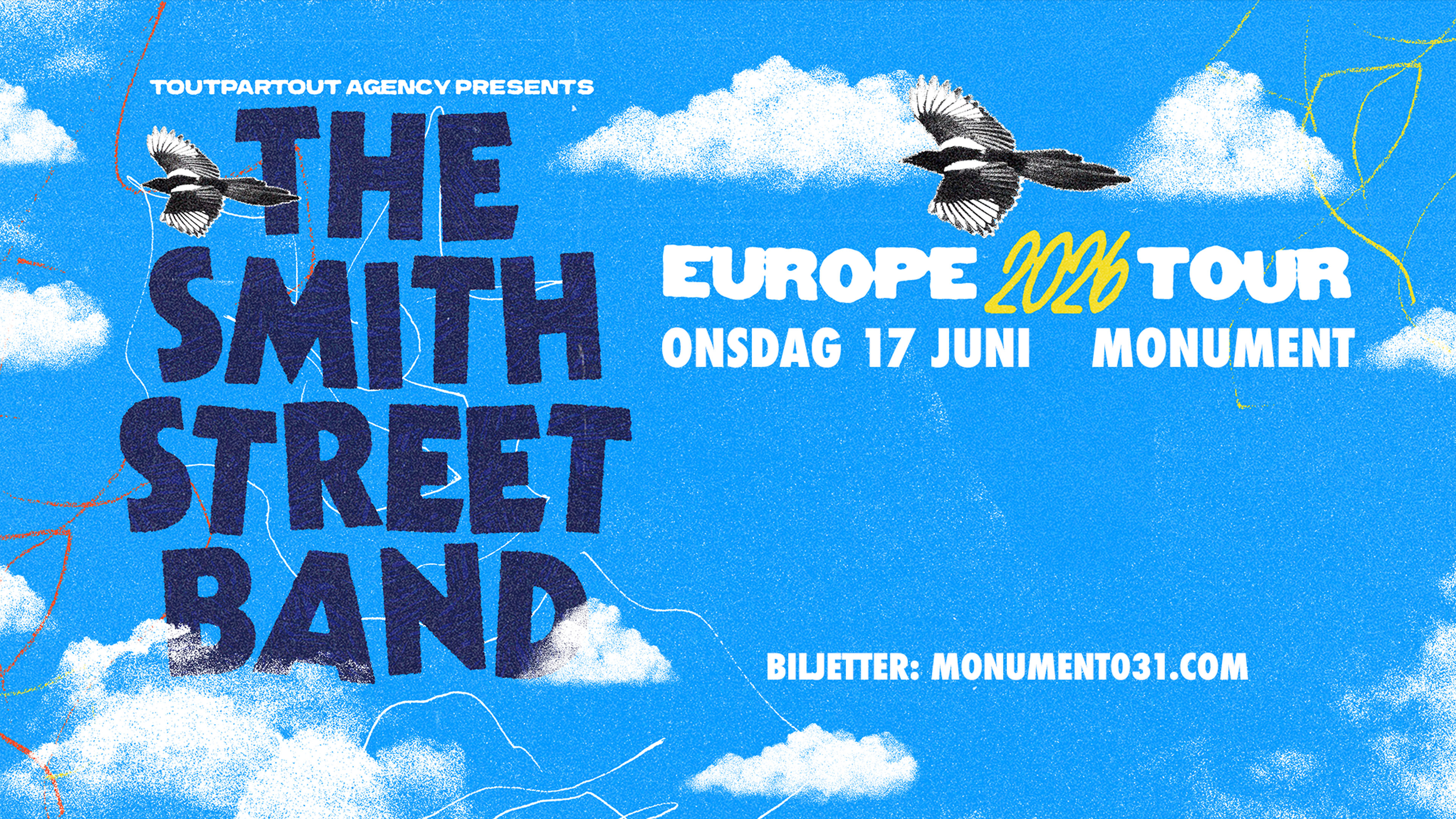 Promotional graphic for The Smith Street Band
