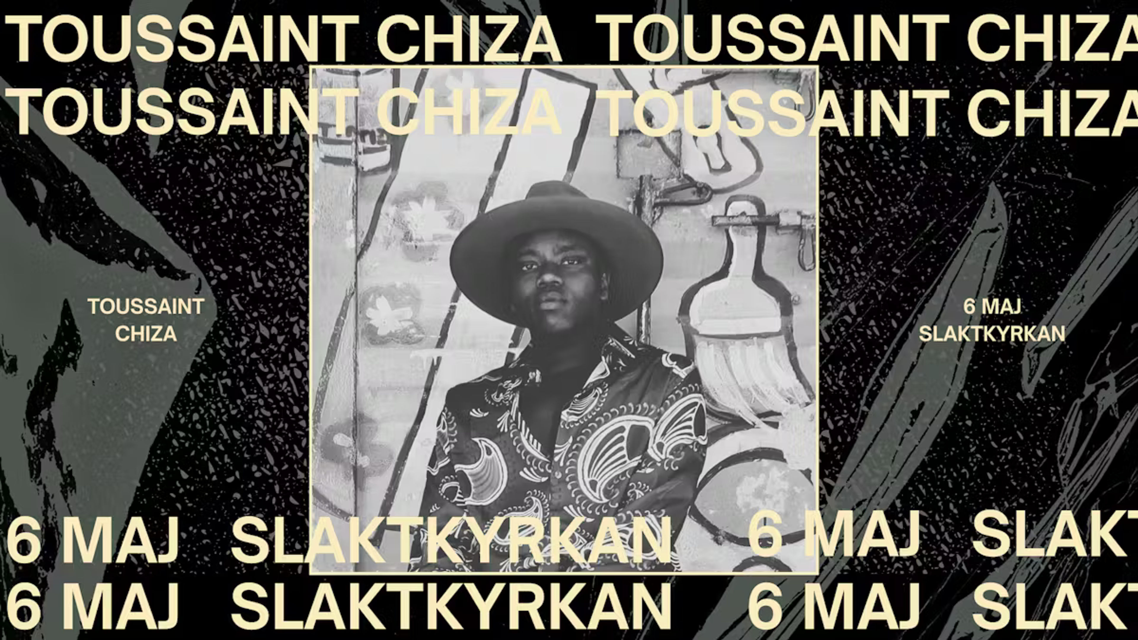 Promotional graphic for Toussaint Chiza 