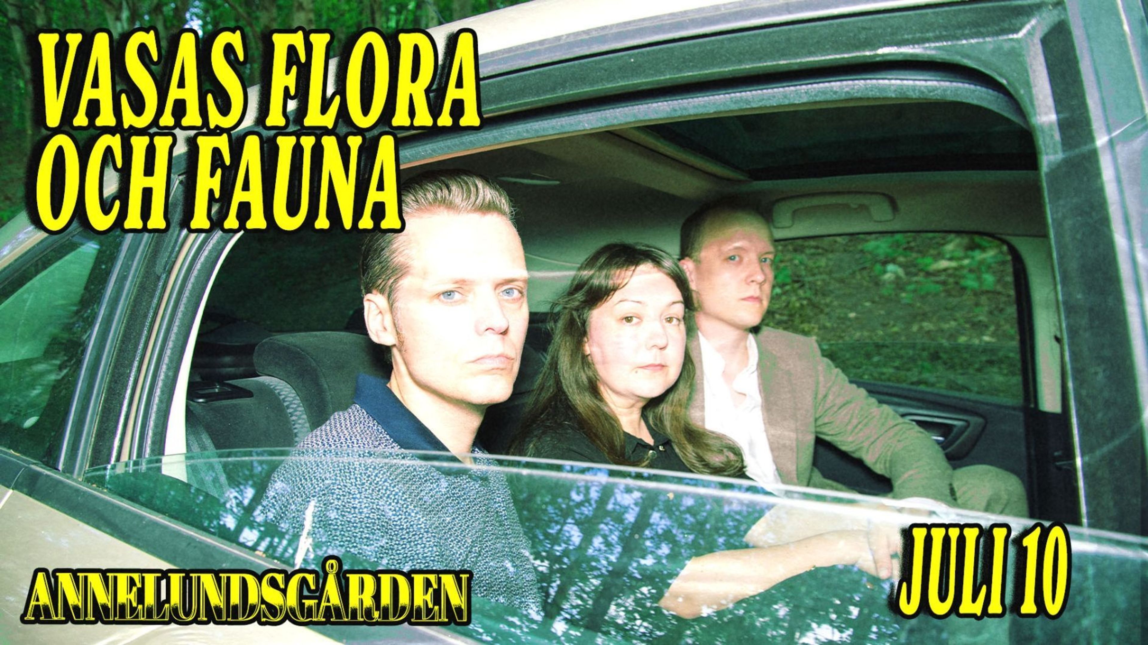 Promotional graphic for Vasas Flora och Fauna
