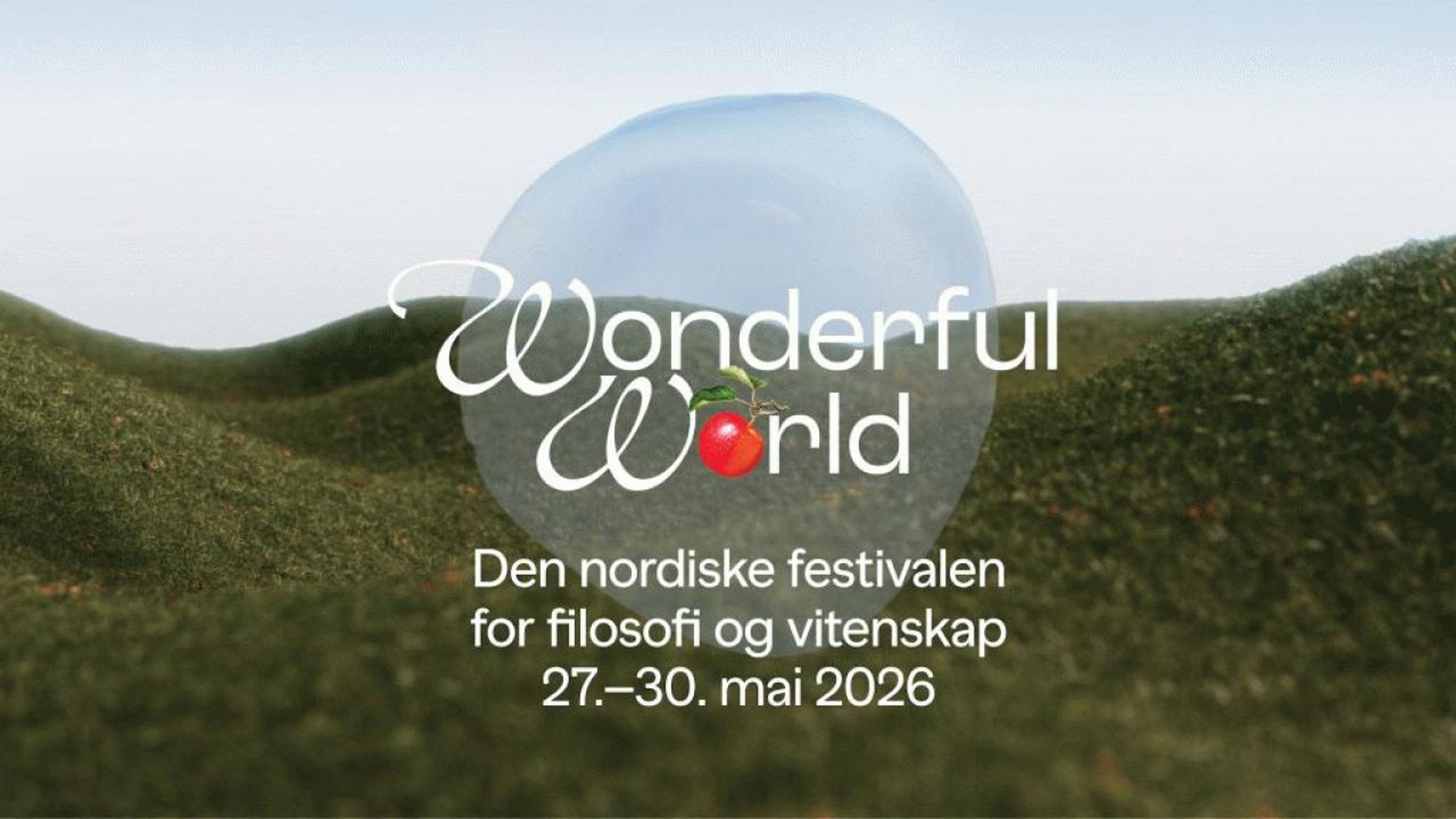 Promotional graphic for Wonderful World