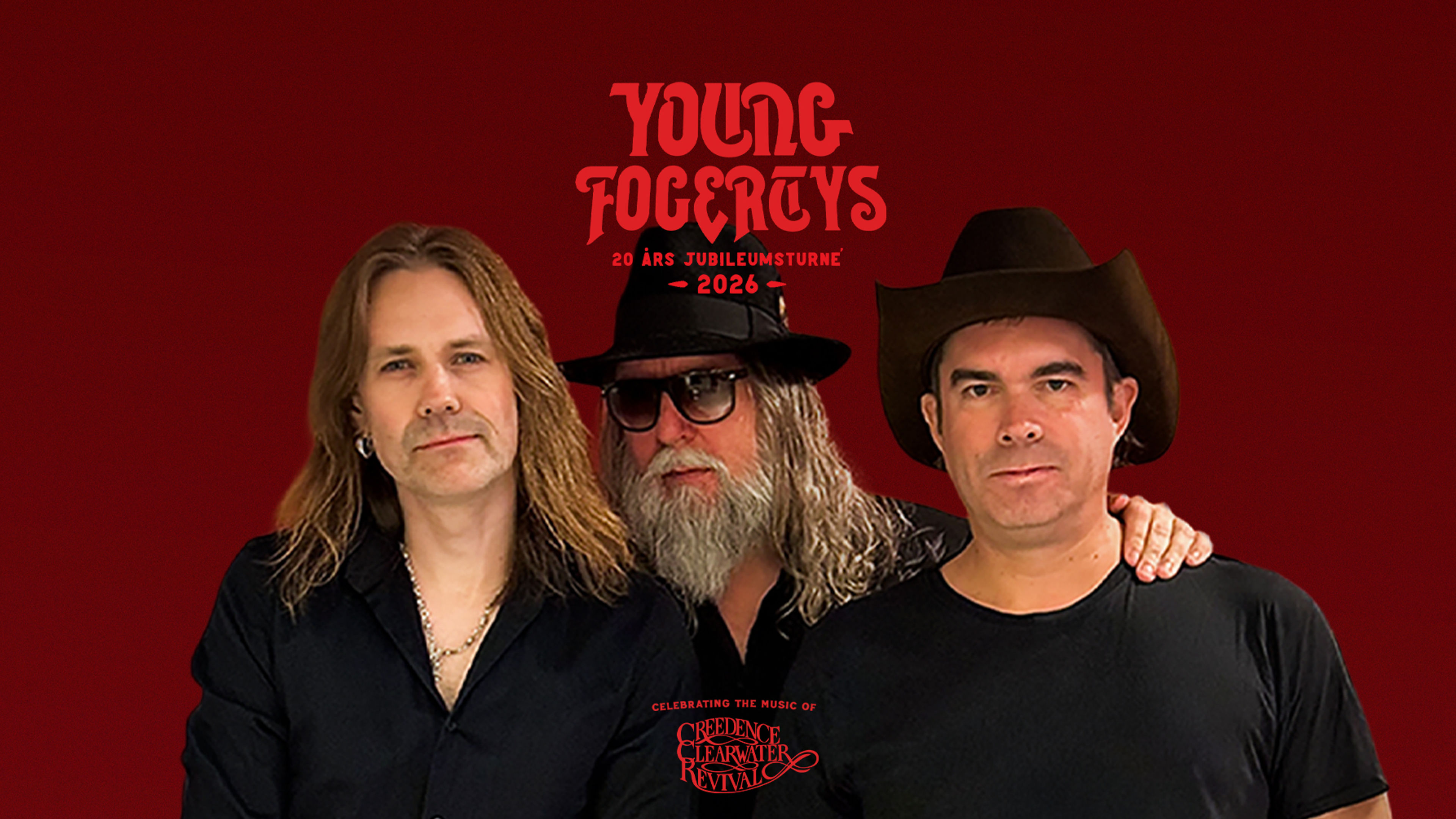 Promotional graphic for Young Fogertys
