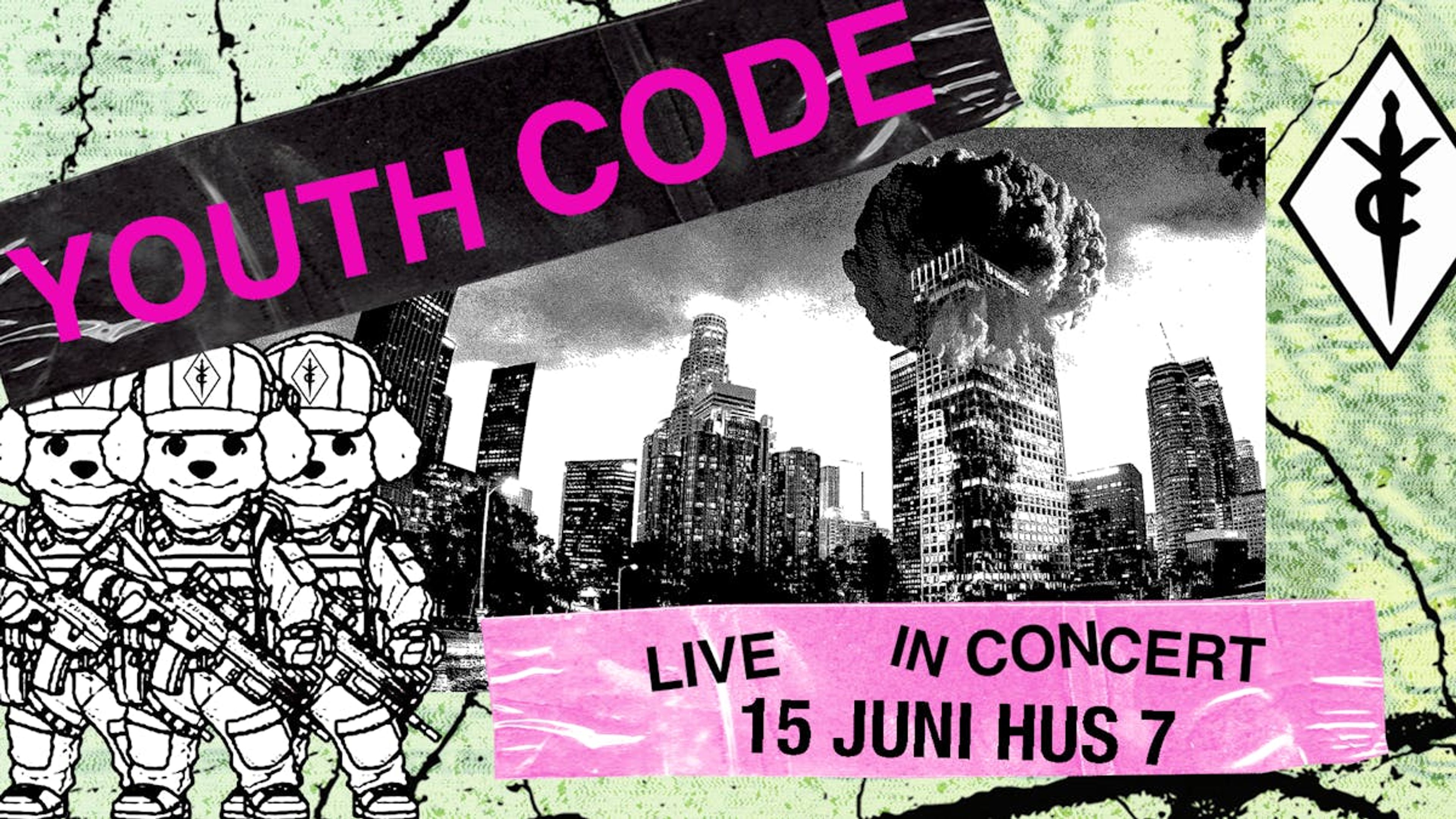 Promotional graphic for Youth Code 