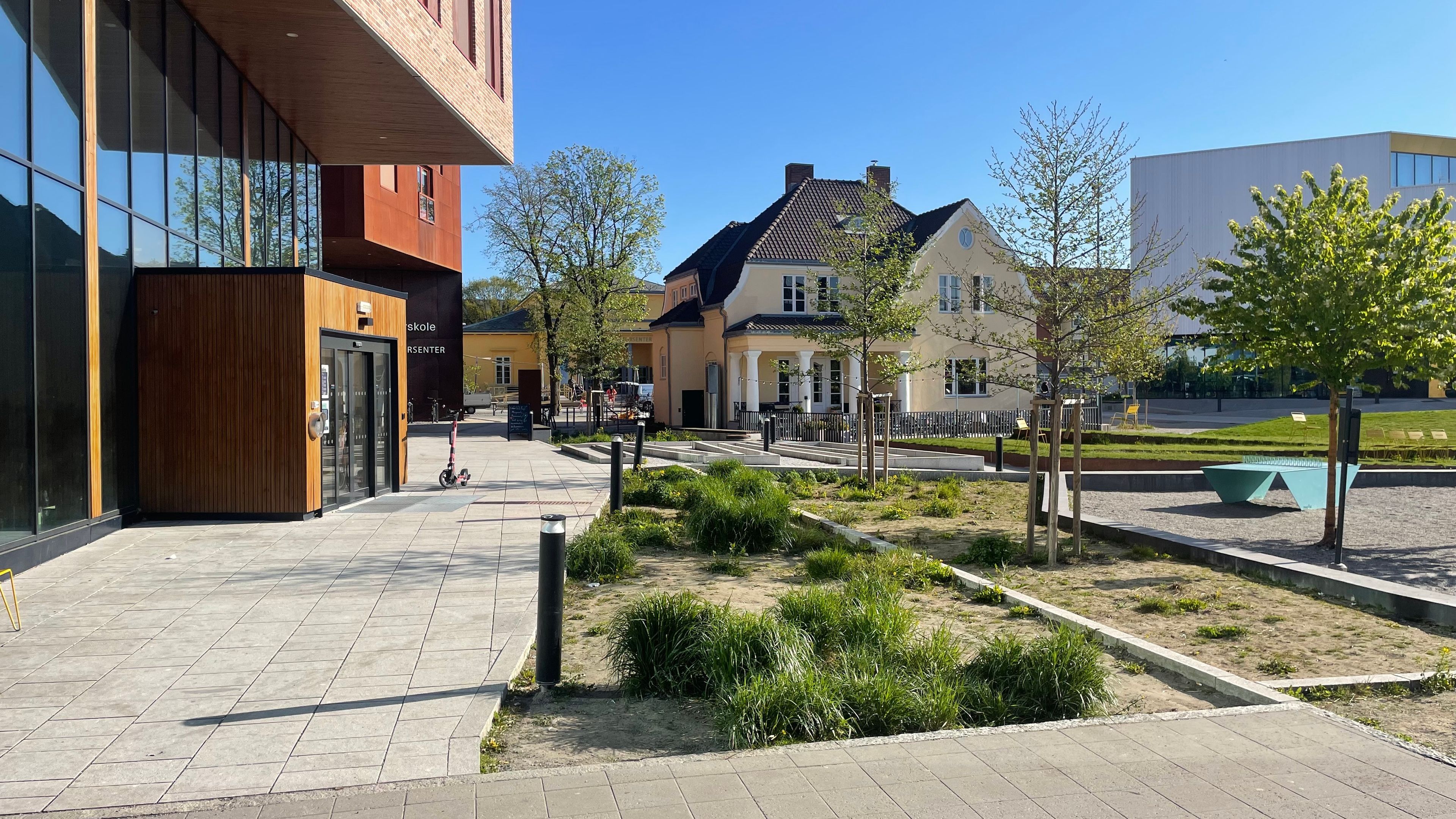 Kulturkvartalet med byromspark