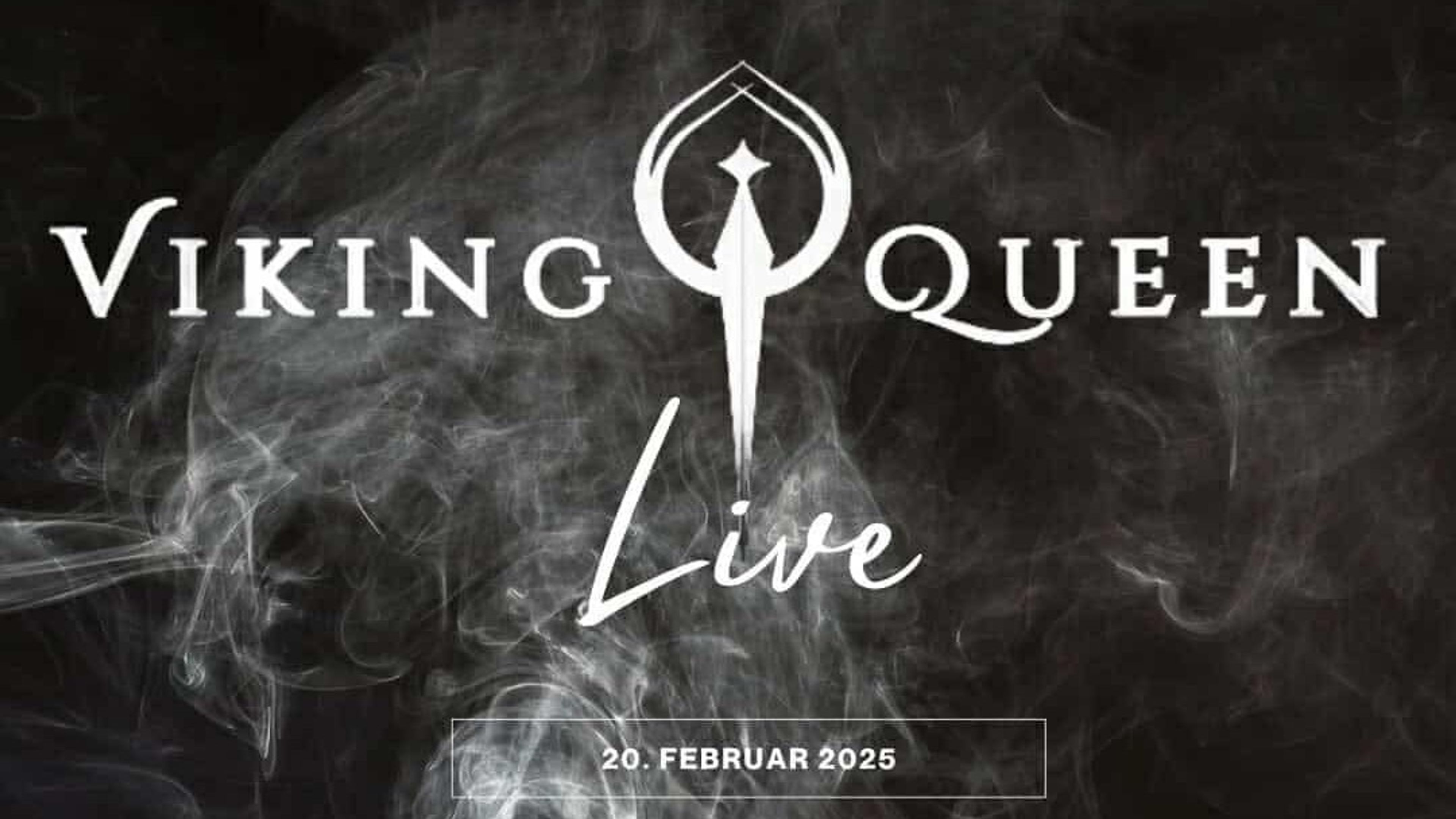 Promotional graphic for Viking Queen // Fierce Justice