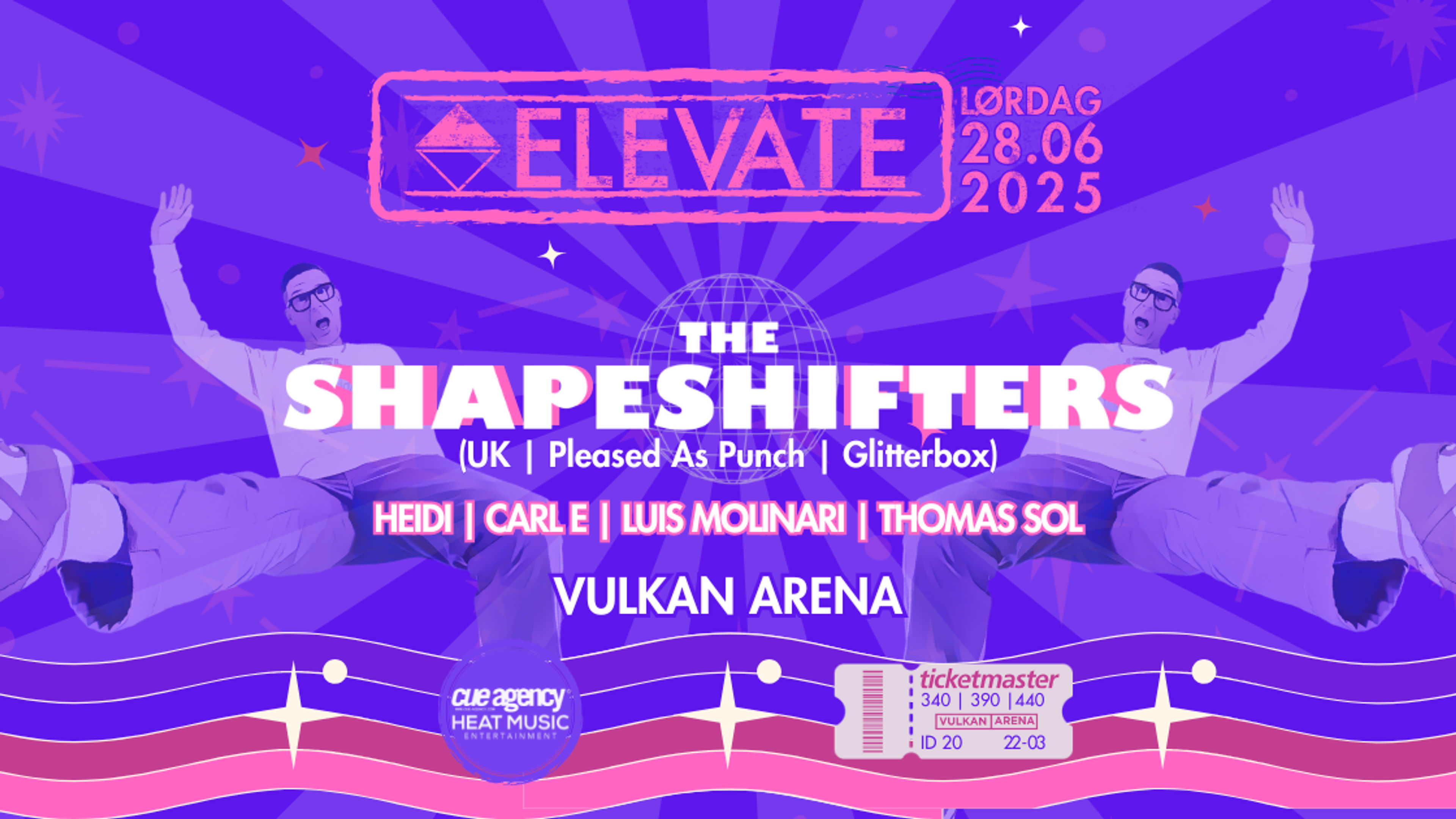 Promotiv grafikk for The Shapeshifters