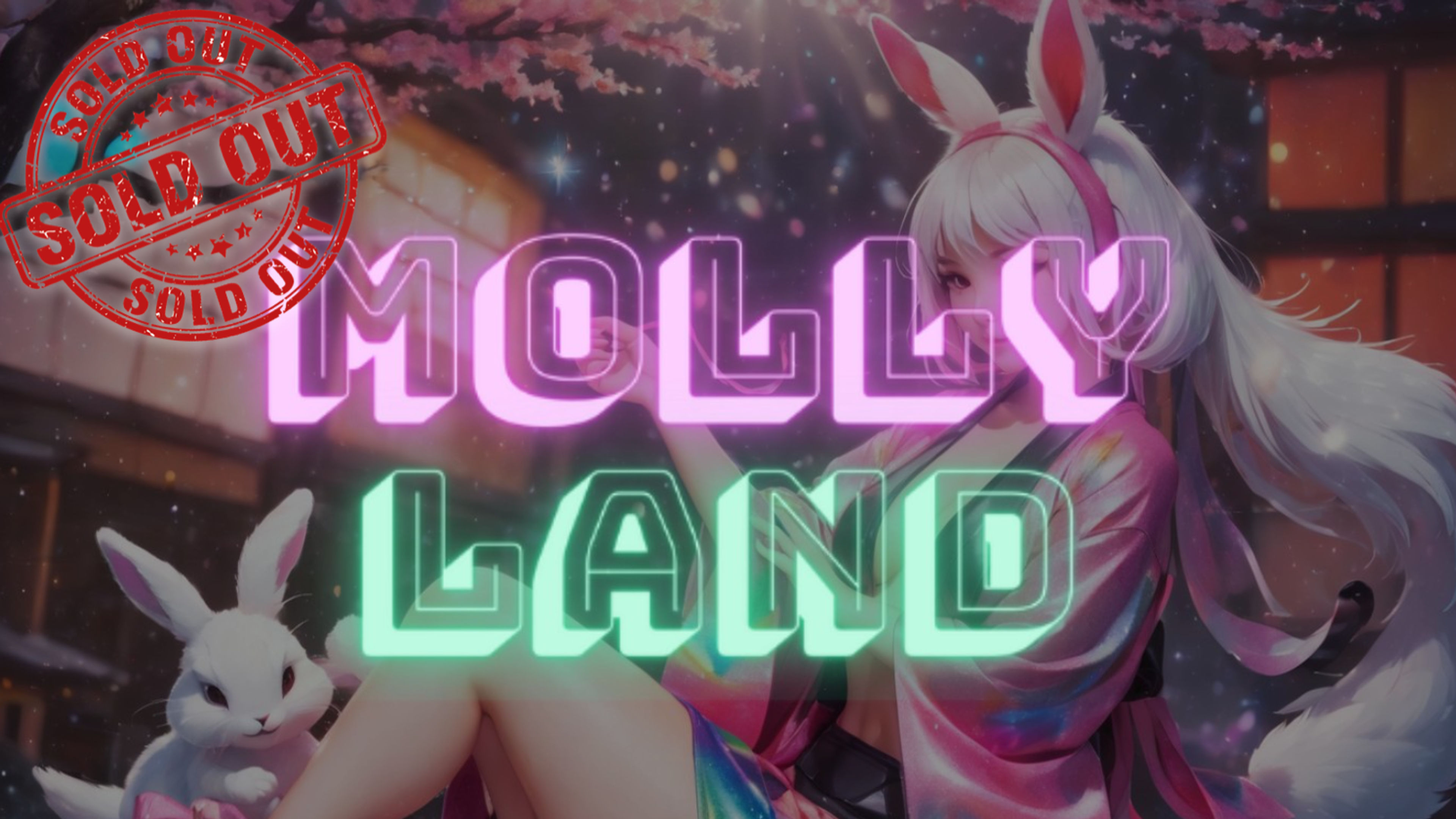 Promotional graphic for Mollyland - full Take over (Sold Out) 