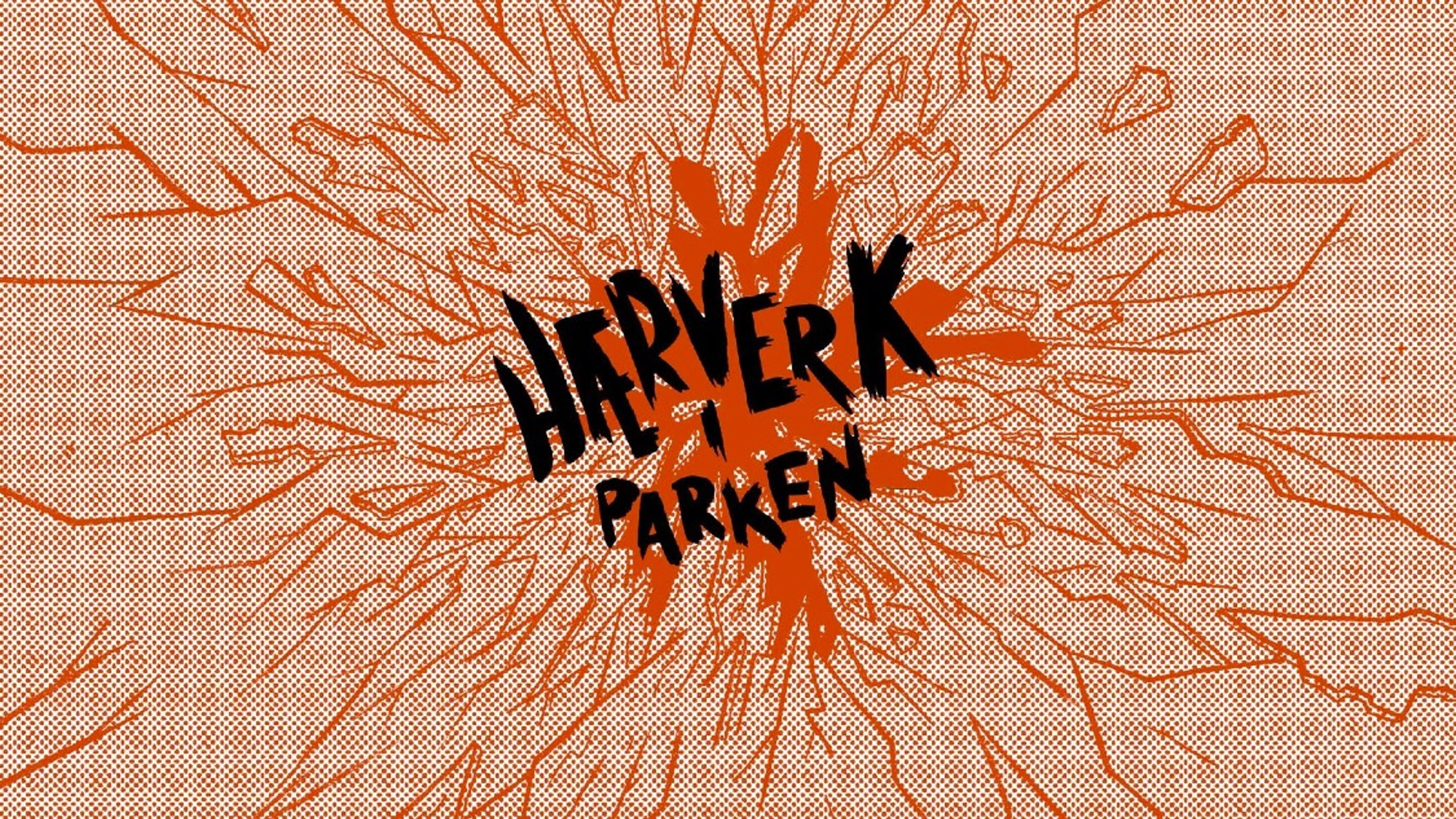 Promotional graphic for Hærverk I Parken