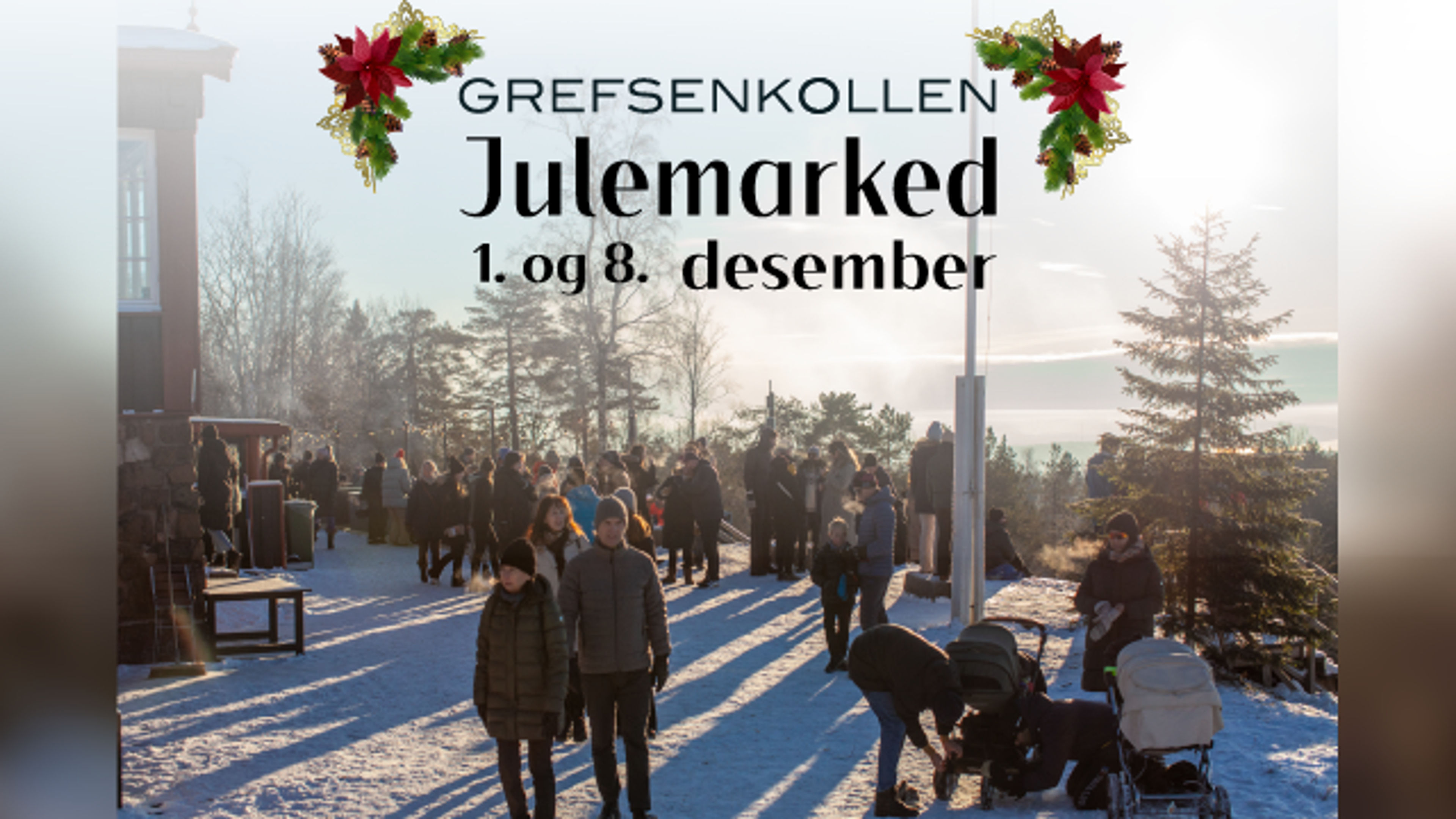 Promotional graphic for Julemarked