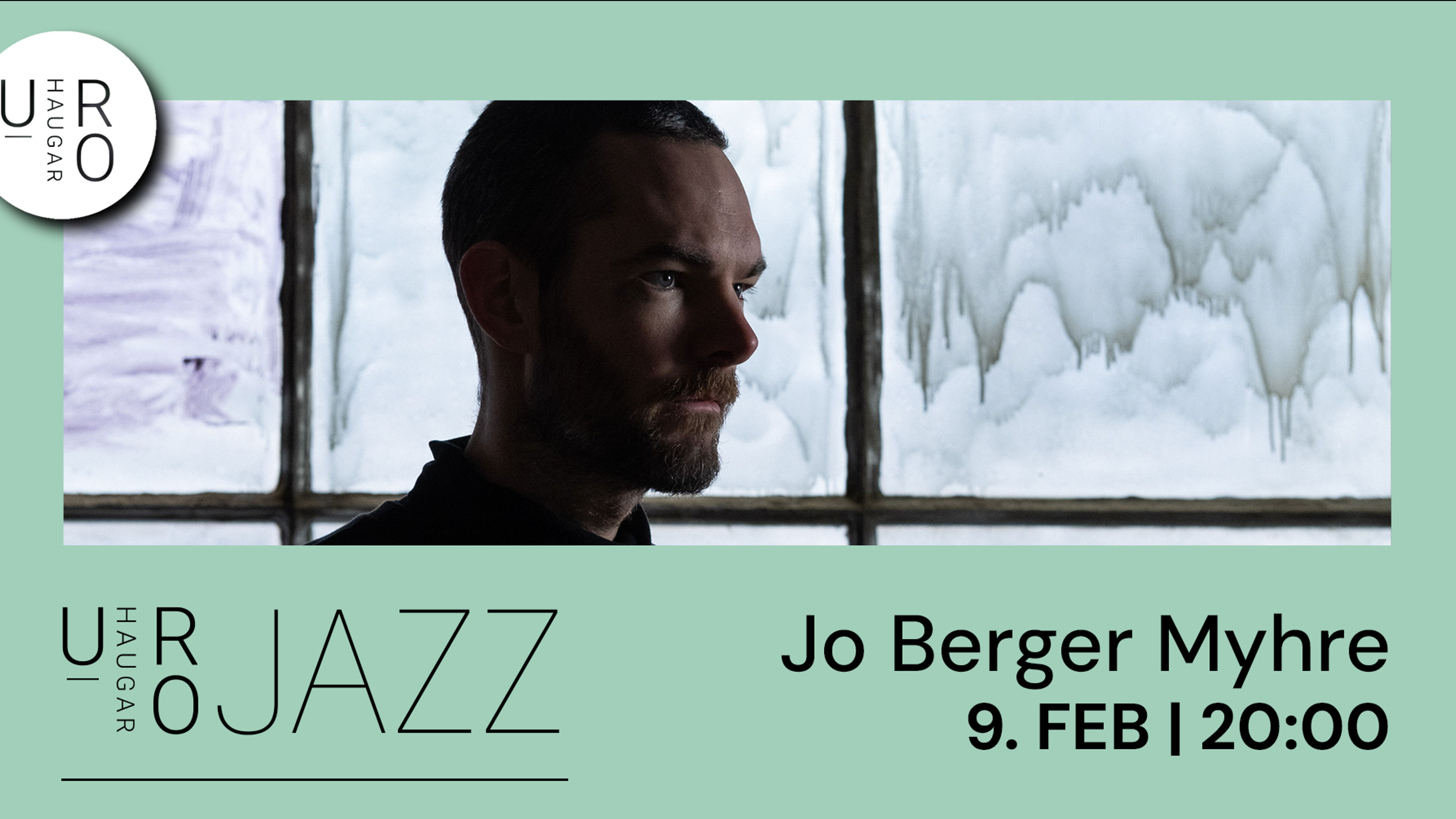 Promotional graphic for Jo Berger Myhre