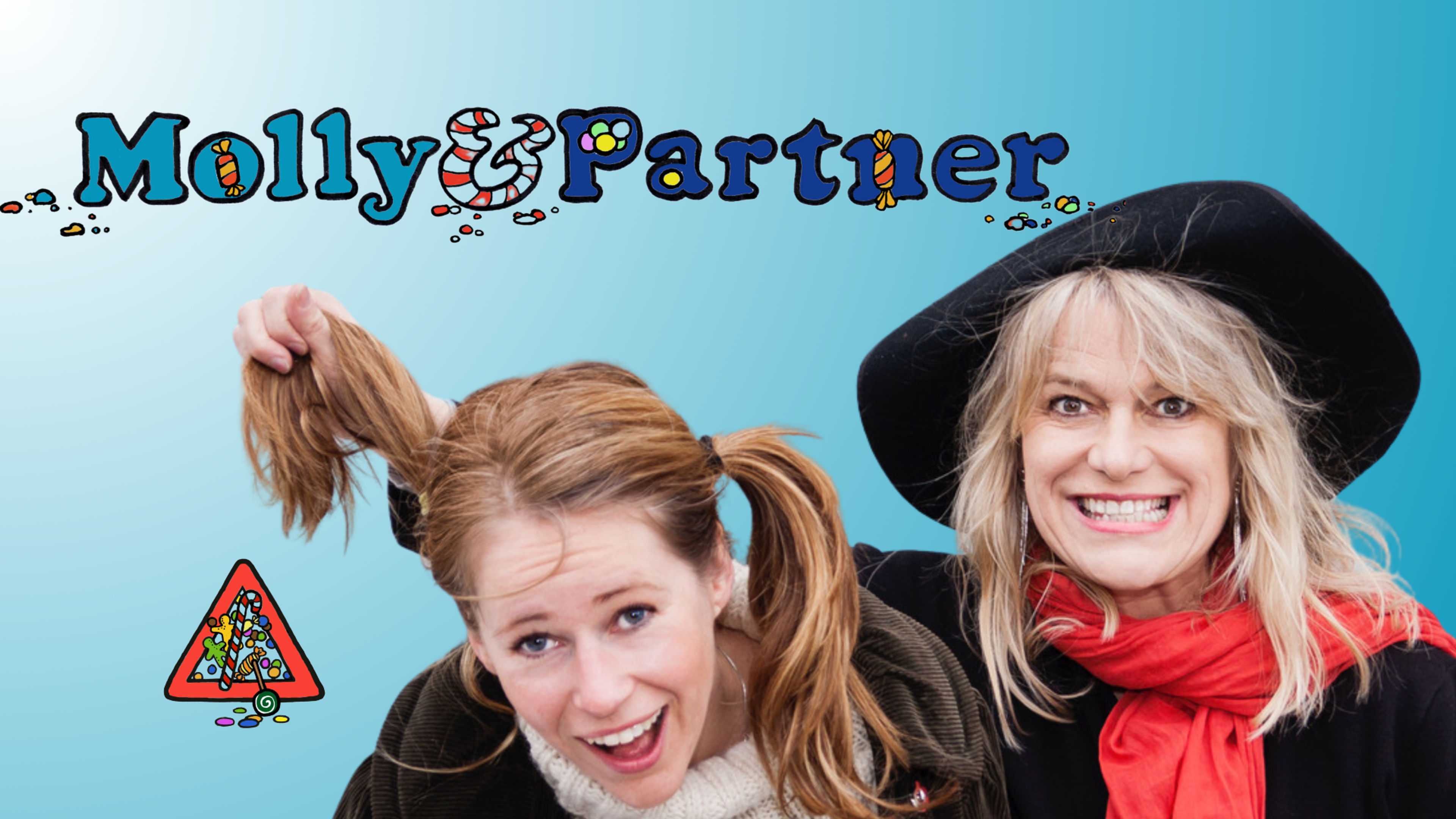 Promotional graphic for Barnesøndag - Molly og Partner