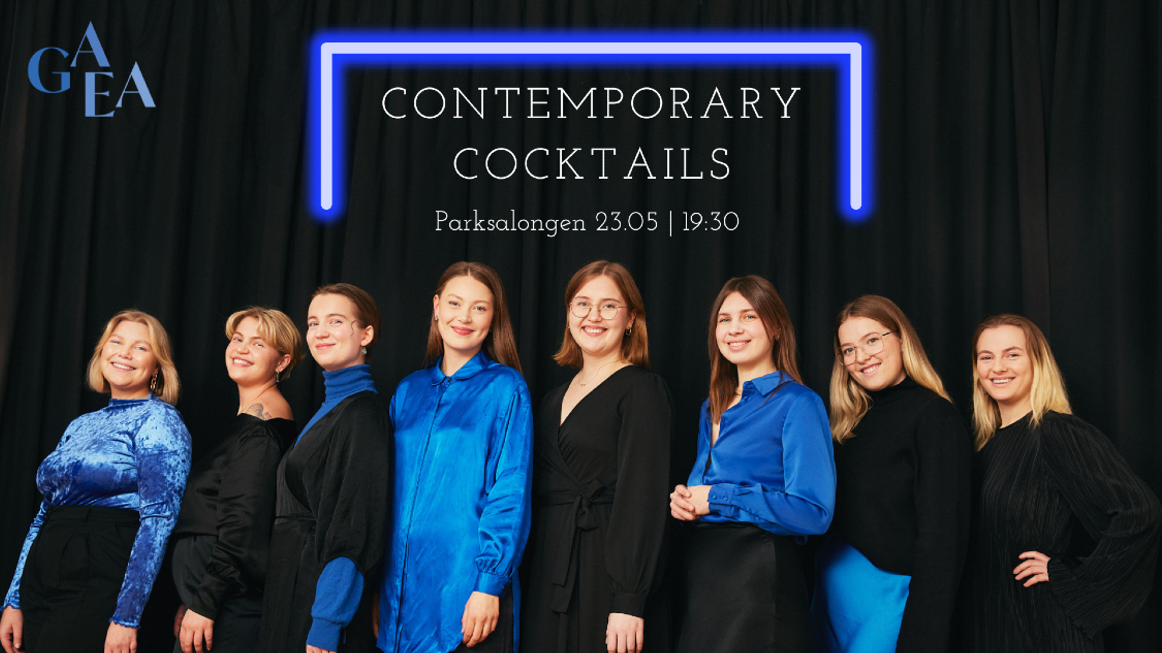 Promotional graphic for Gaea // Contemporary Cocktails no.3 // Parksalongen
