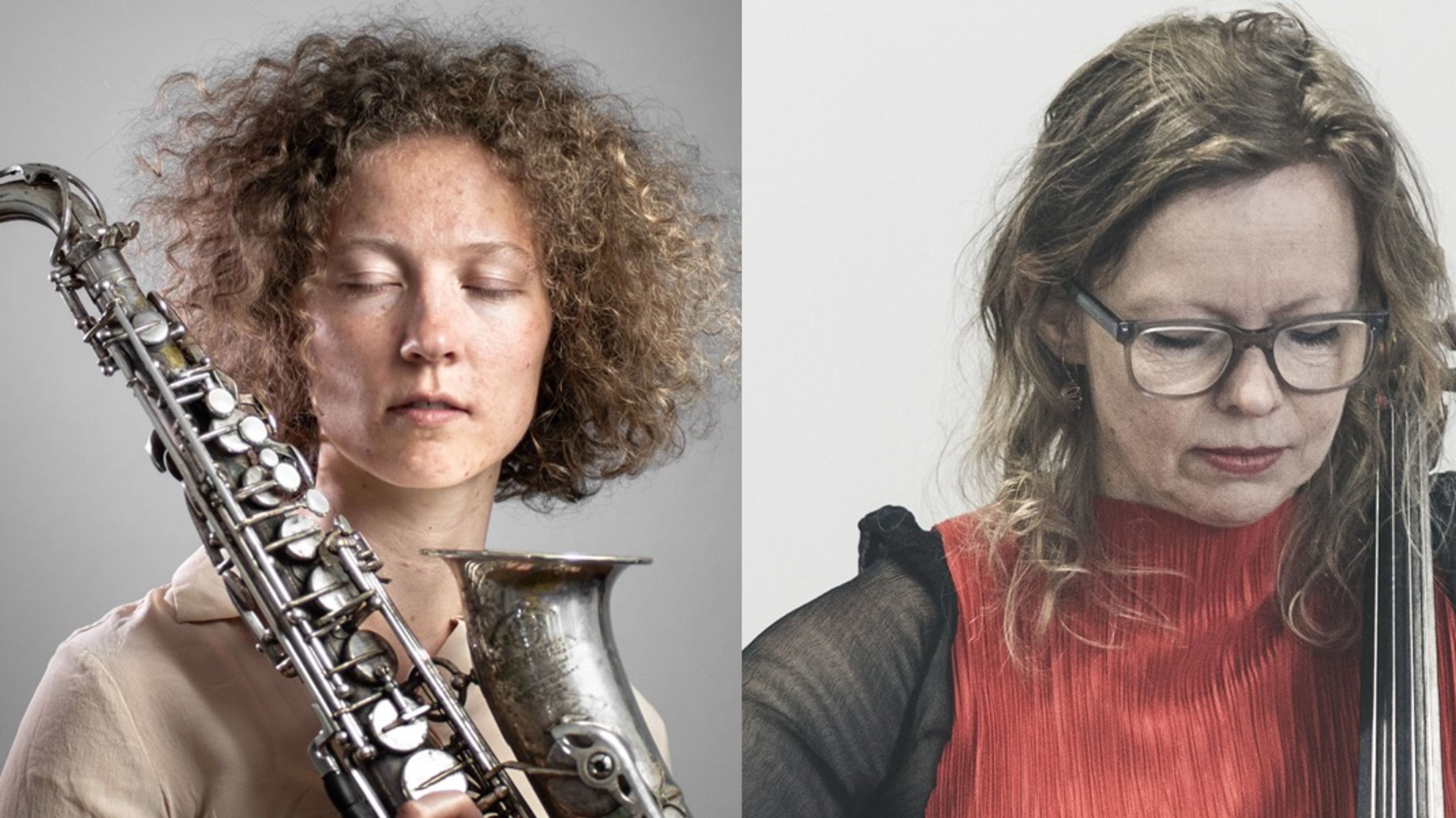 Promotional graphic for MEUF - Maria Dybbroe (DK/NO) & Tanja Orning (NO)