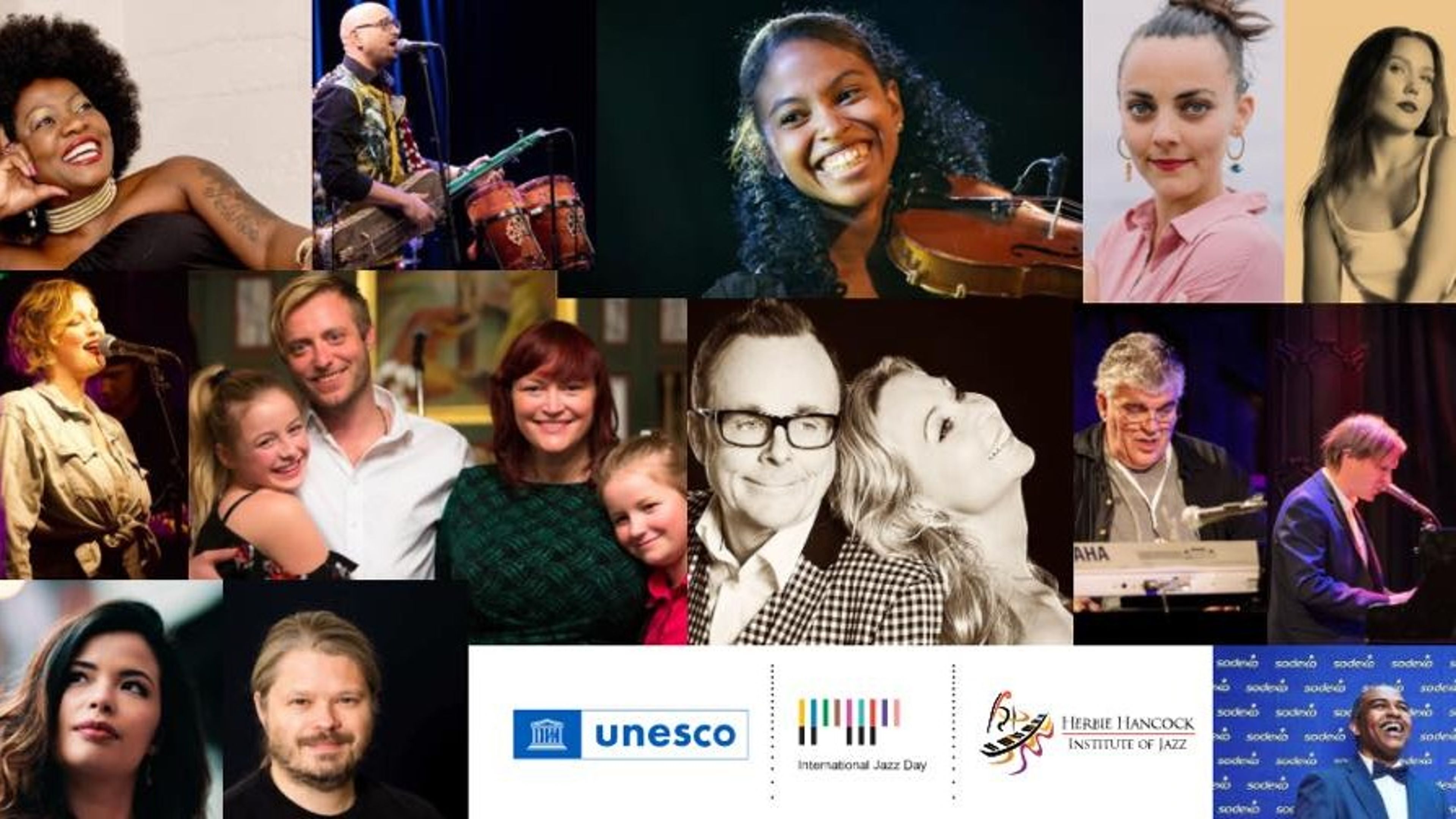 Promotional graphic for International jazz Day