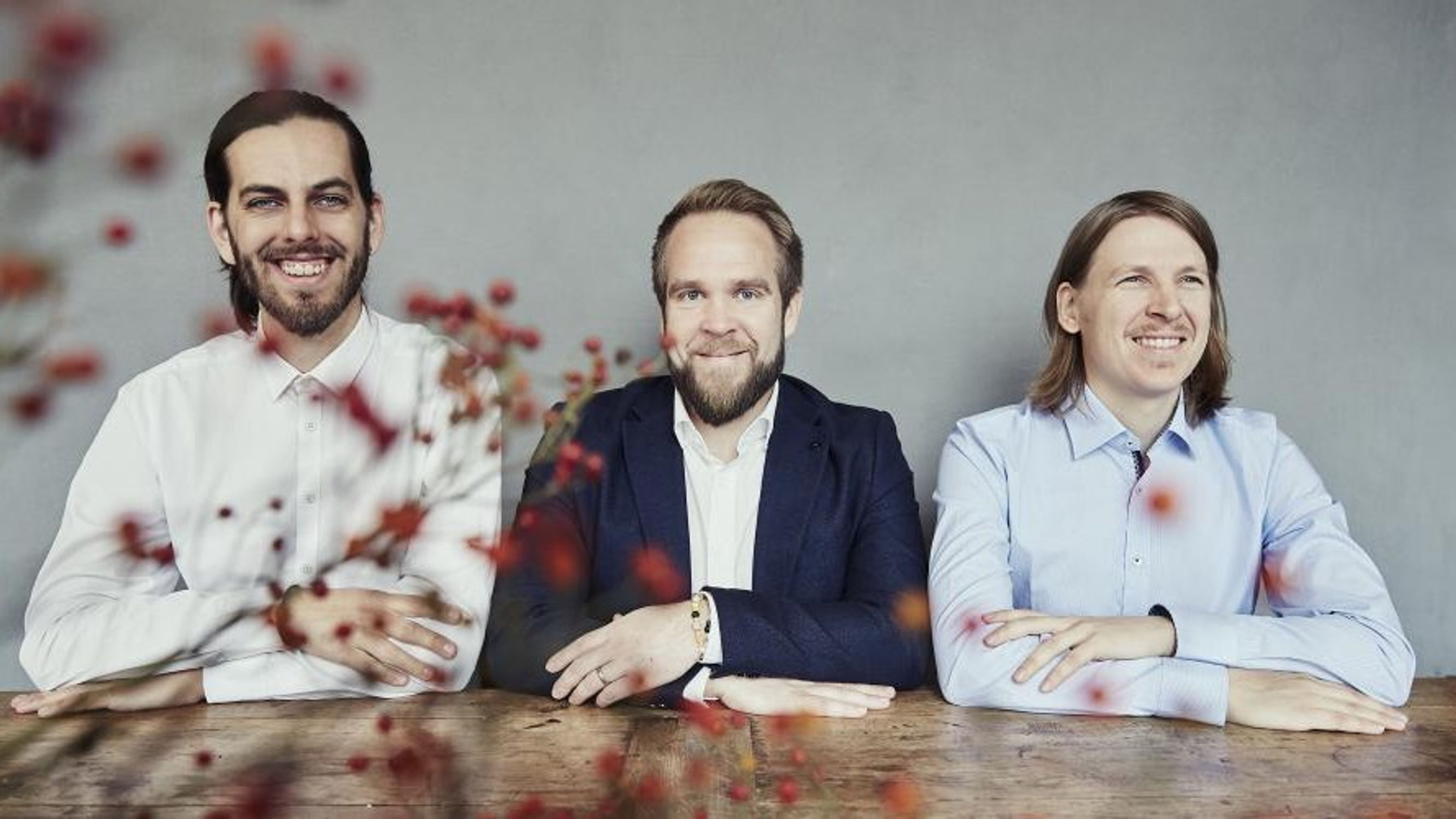 Promotional graphic for Emil Brandqvist Trio