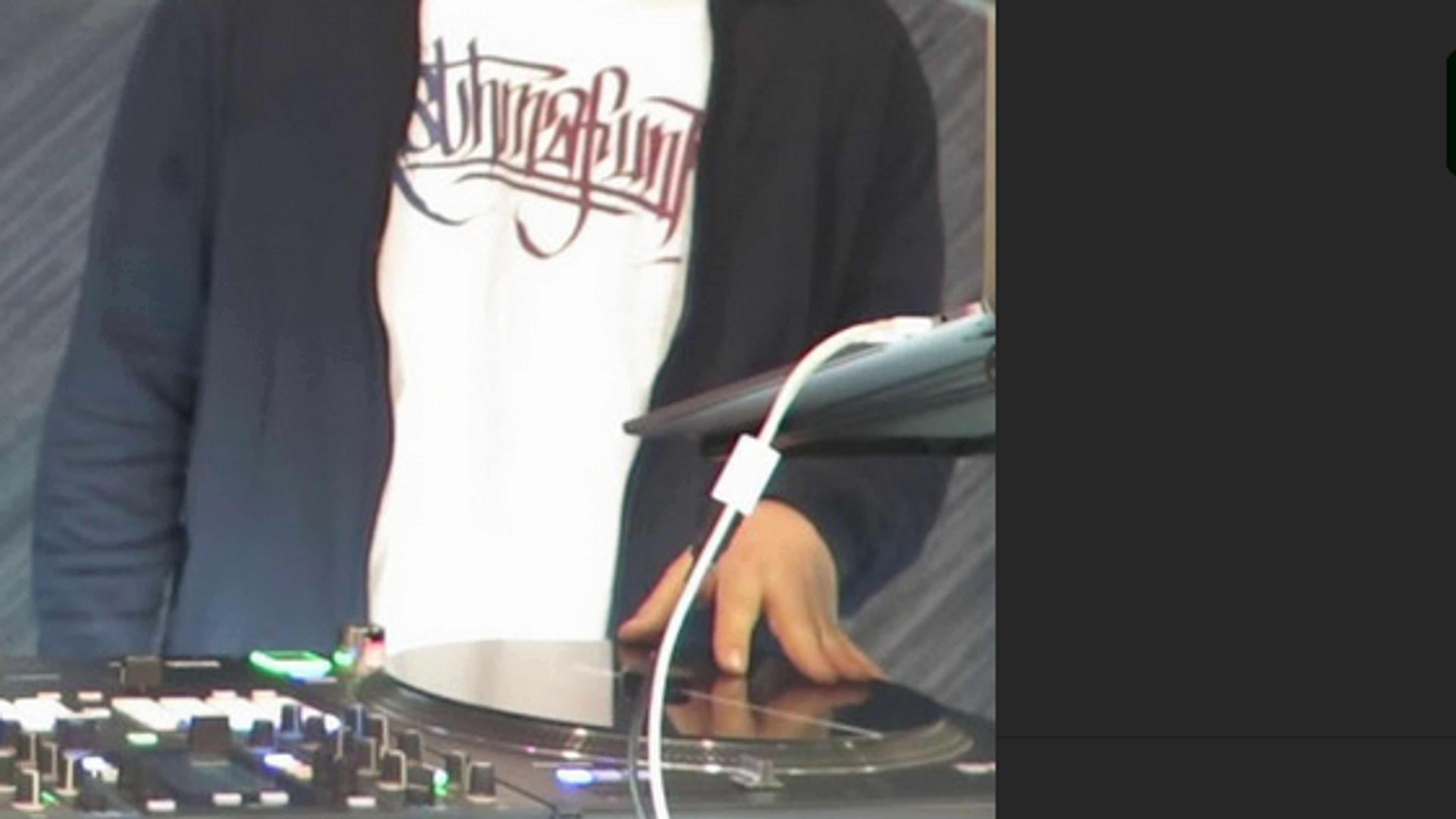Promotional graphic for DJ BLAM @MIR