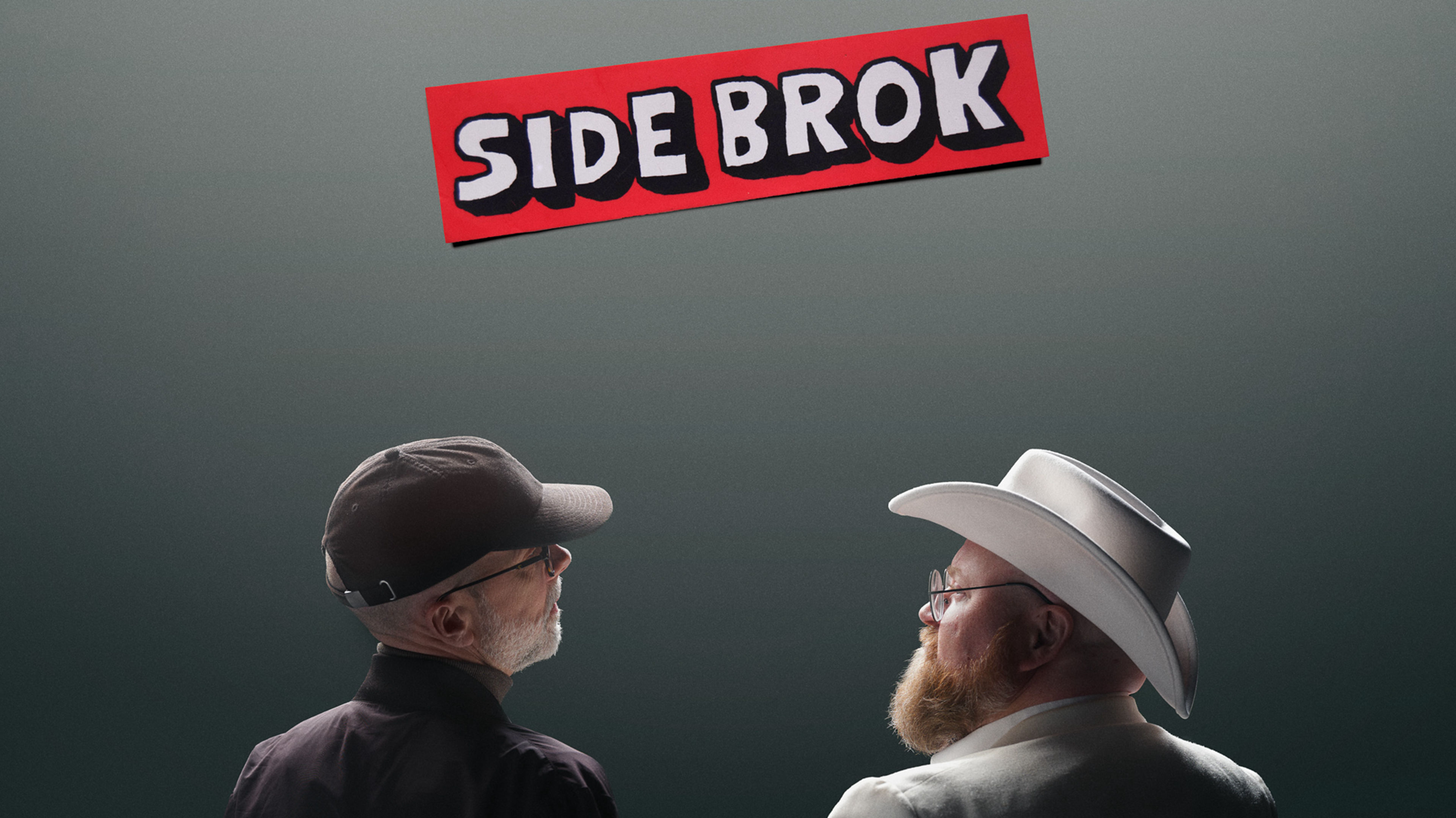 Promotional graphic for Side Brok