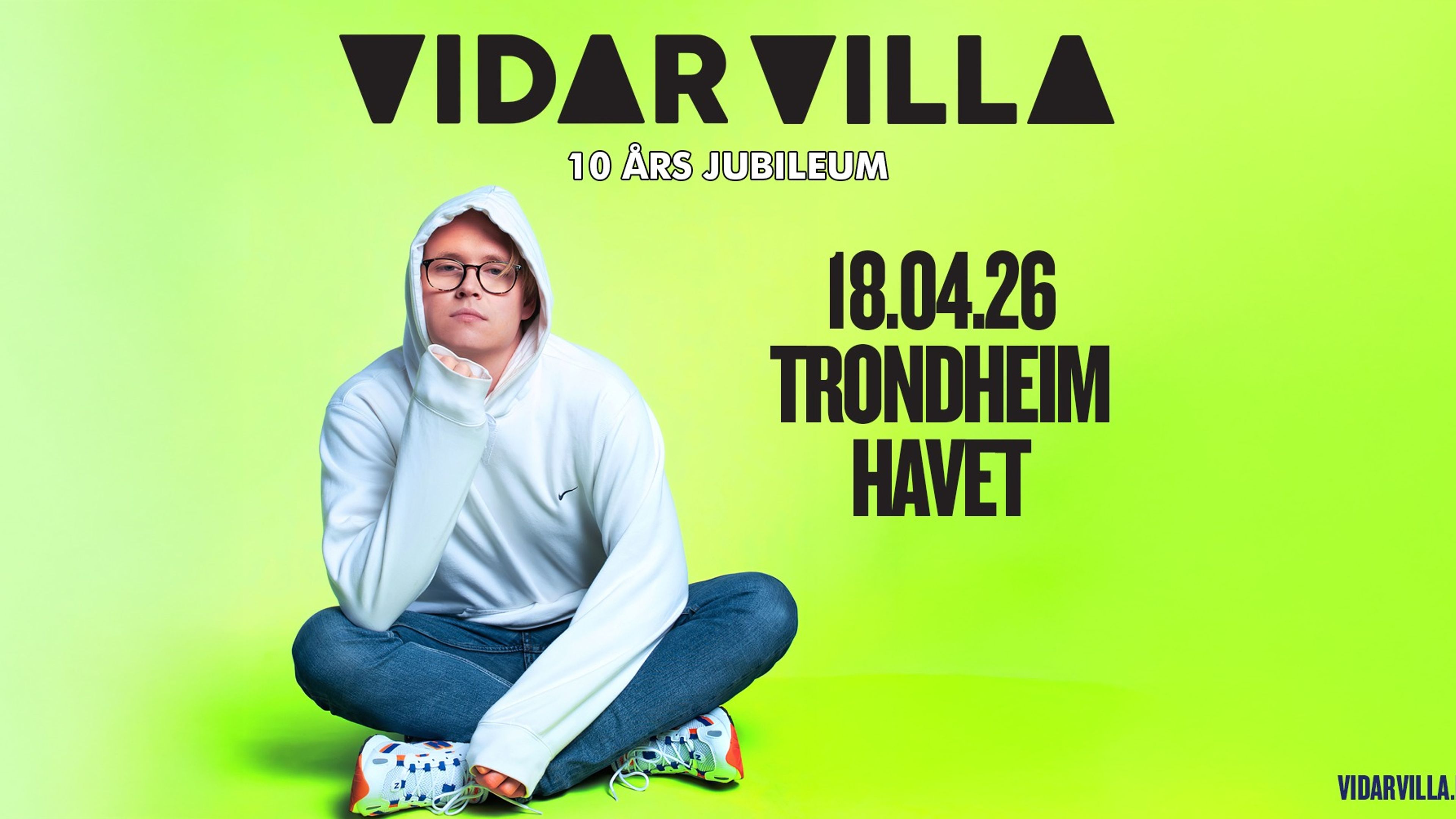 Promotional graphic for Vidar Villa