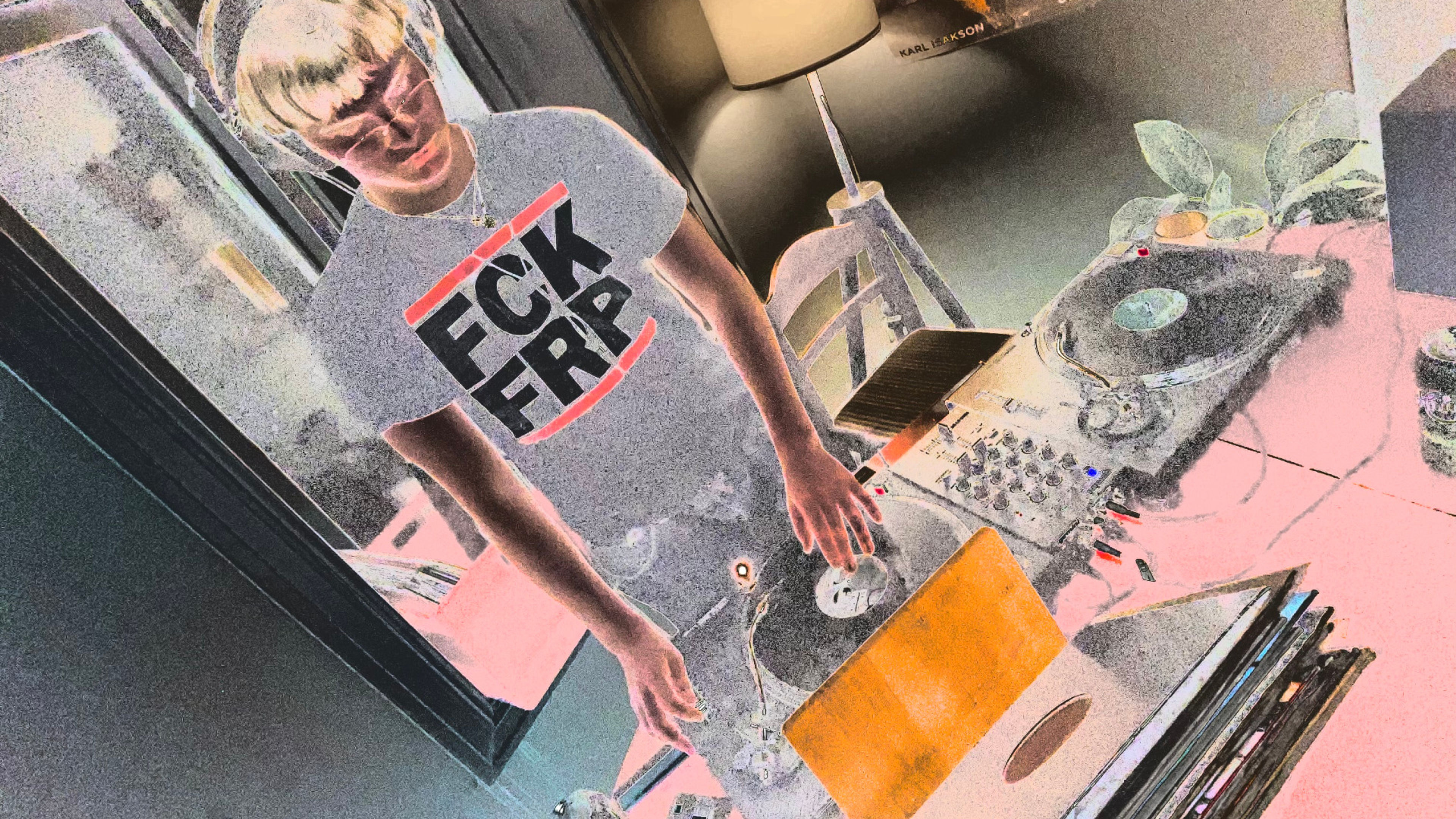 Promotional graphic for DJ kis23 techno på MIR
