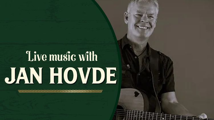 Livemusikk med Jan Hovde