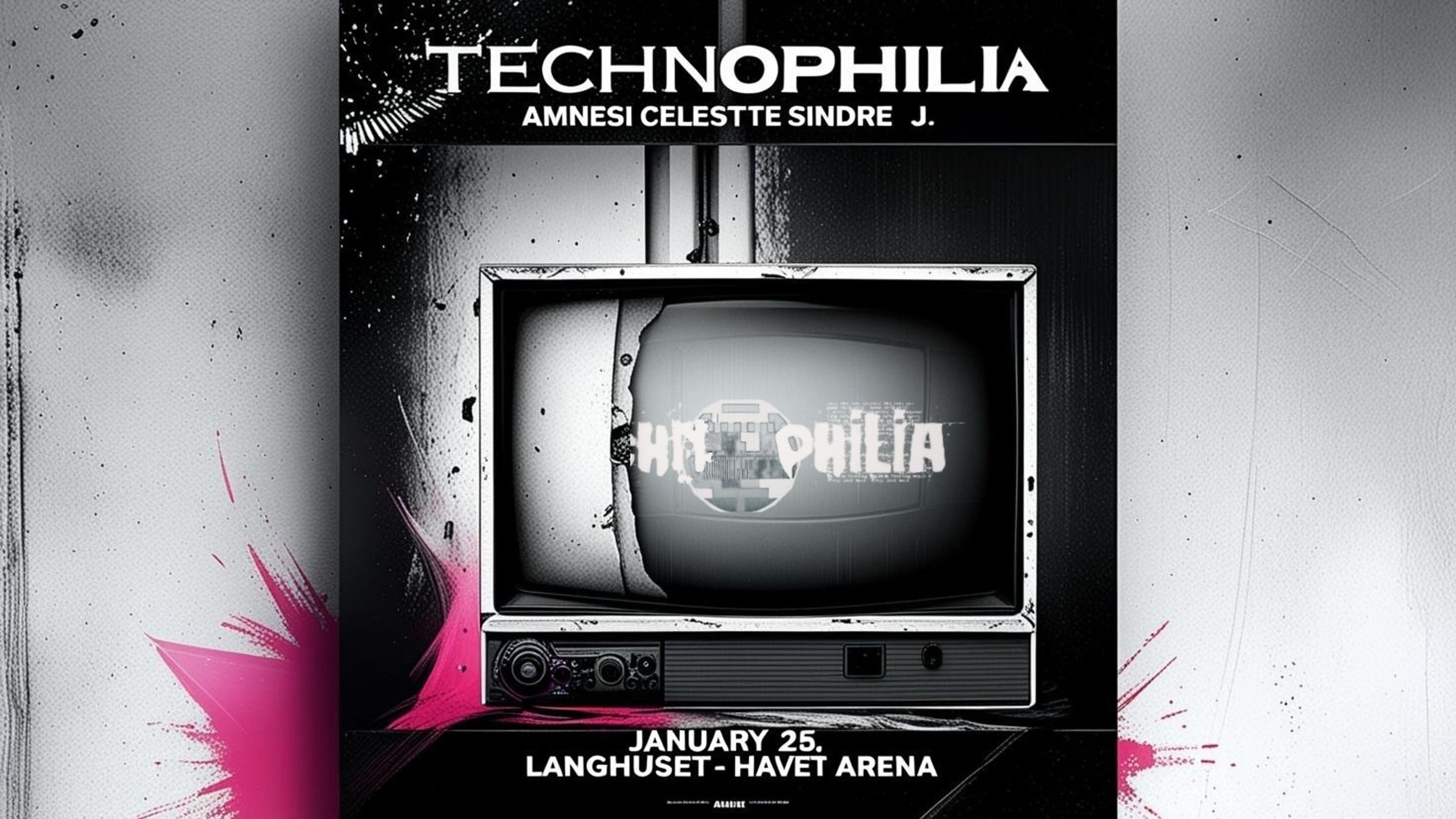 Promotional graphic for Technophilia