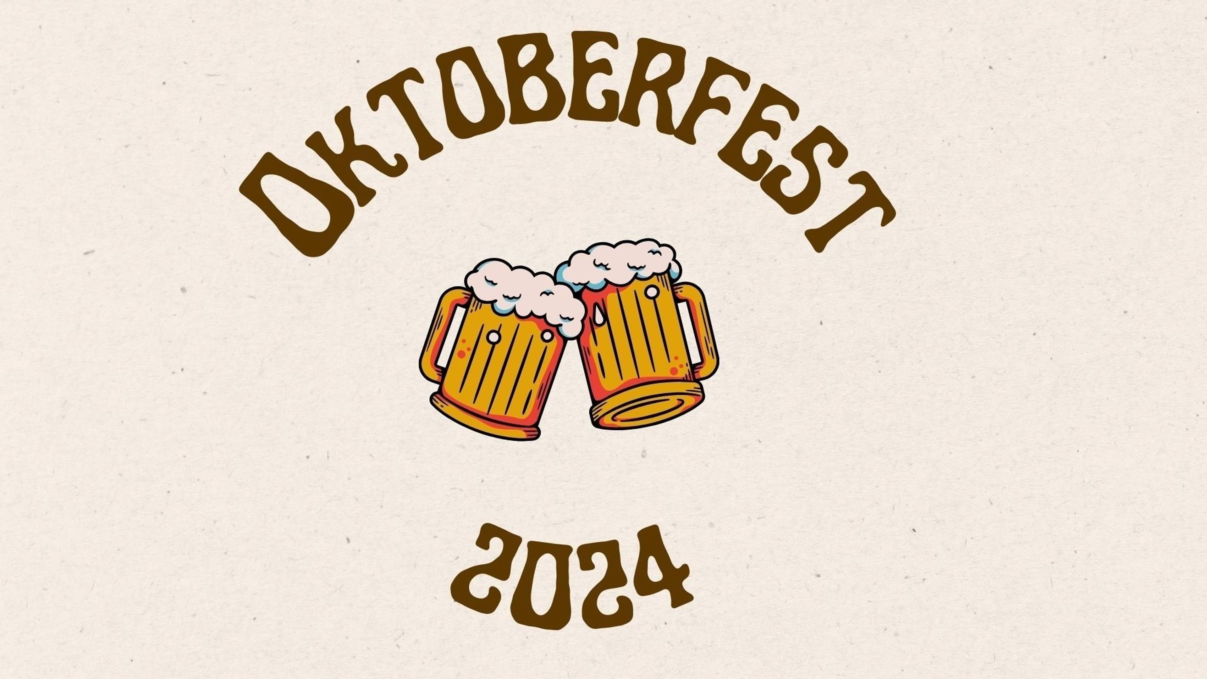 Promotional graphic for Oktoberfest på The Broker