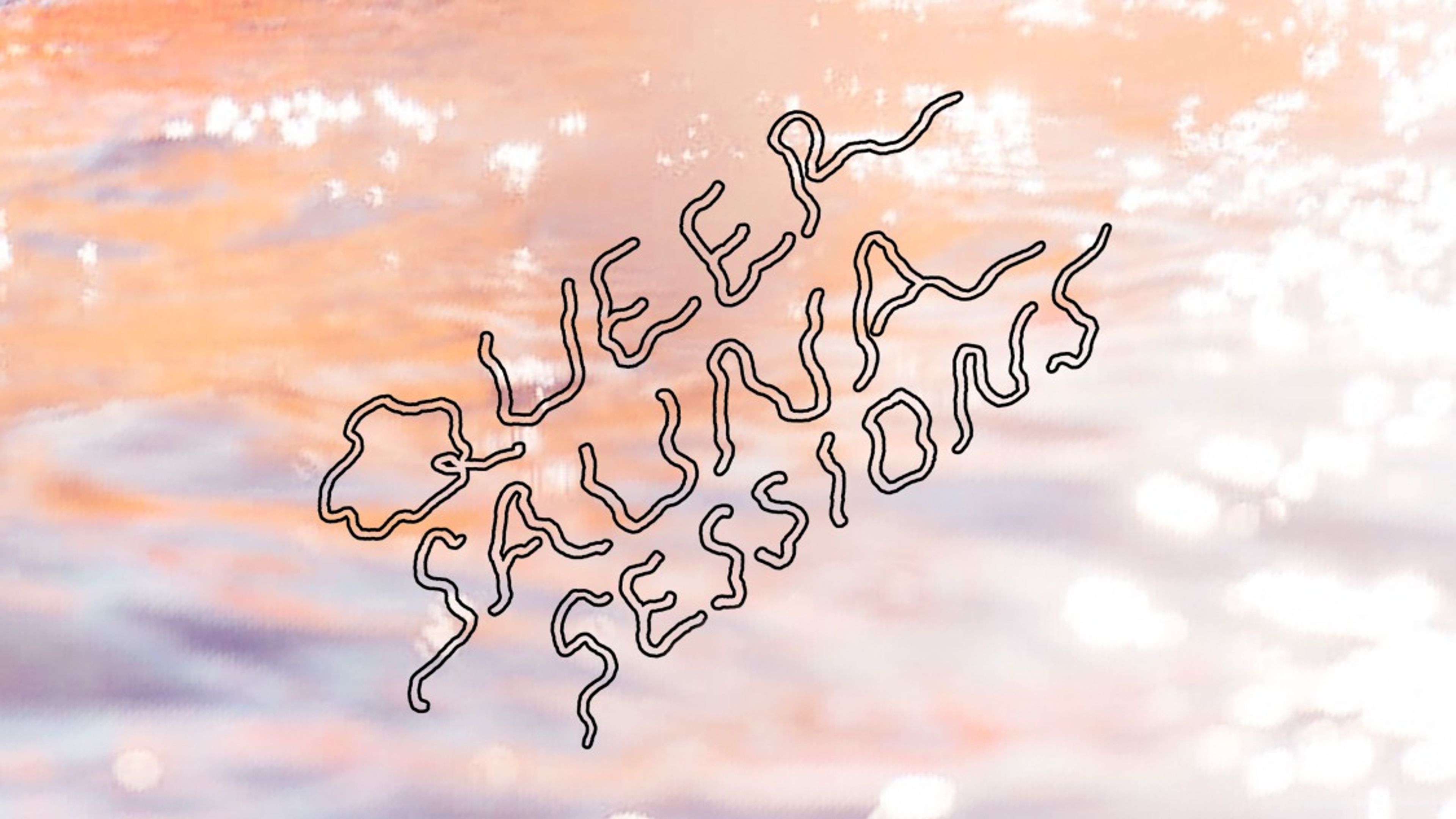 Promotional graphic for Queer Sauna Sessions x Karmaklubb*, vol. 15: HEYO funk!