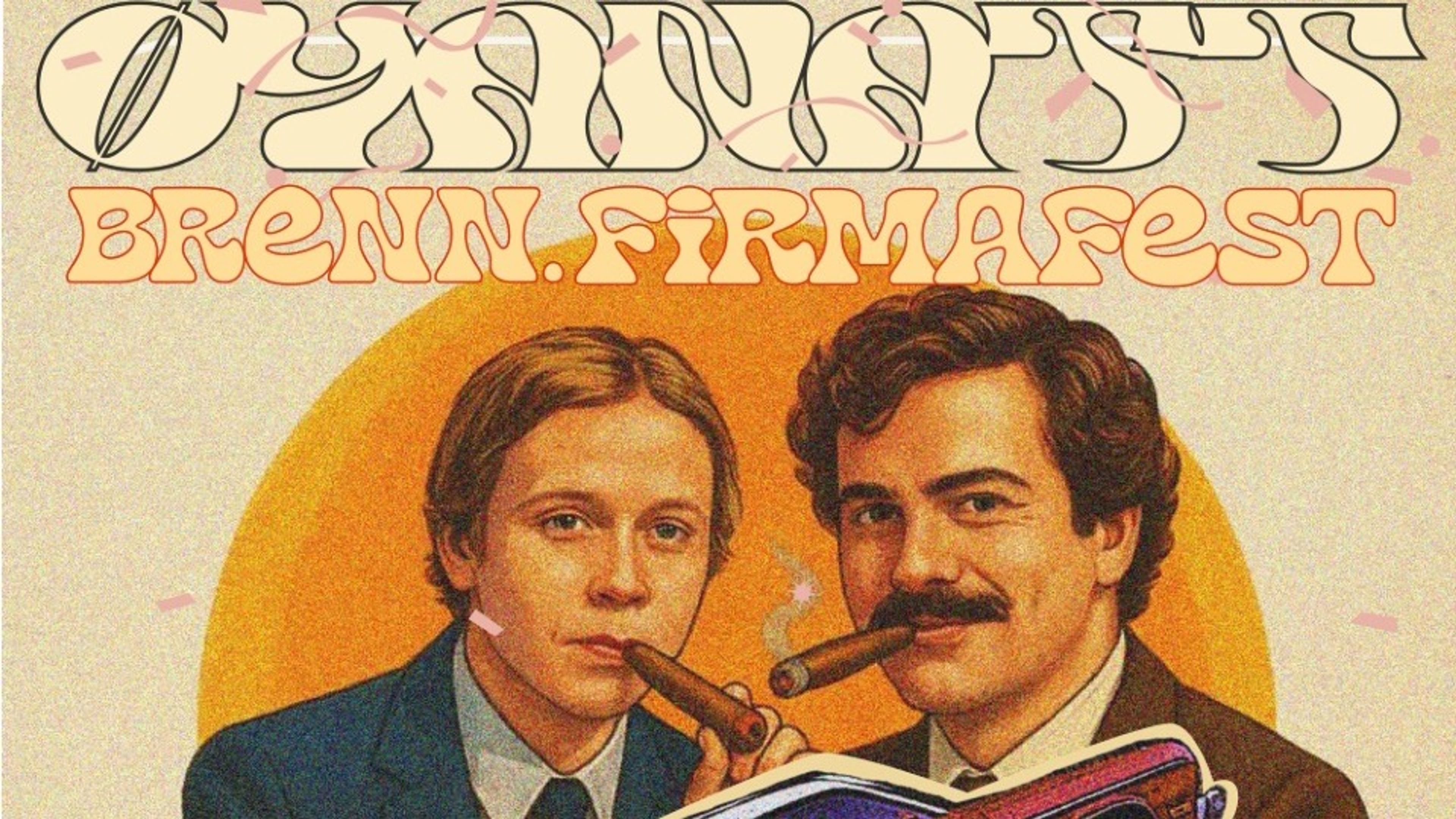 Promotional graphic for Øyanatt - brenn.firmafest